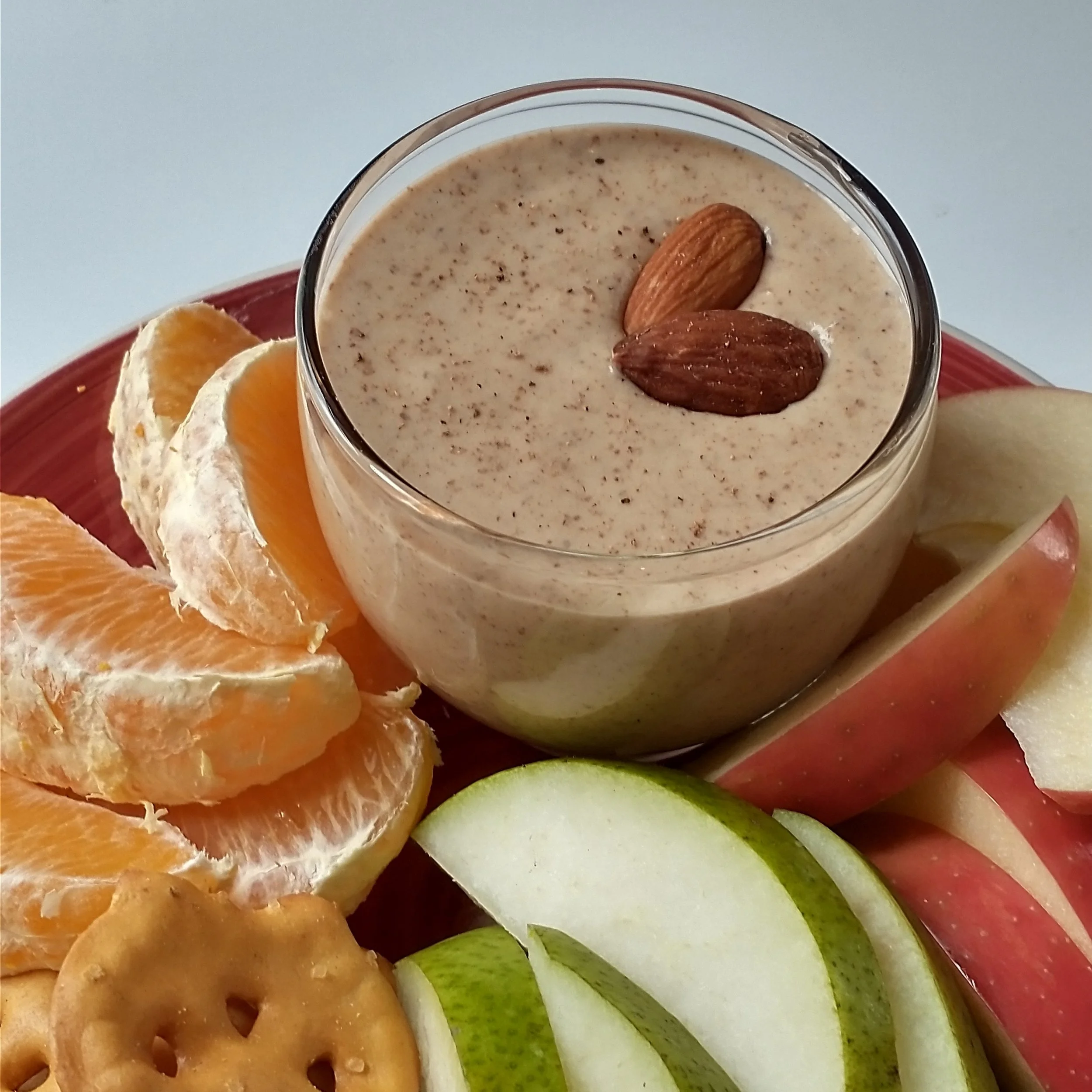 Creamy Honey Almond Fruit Dip