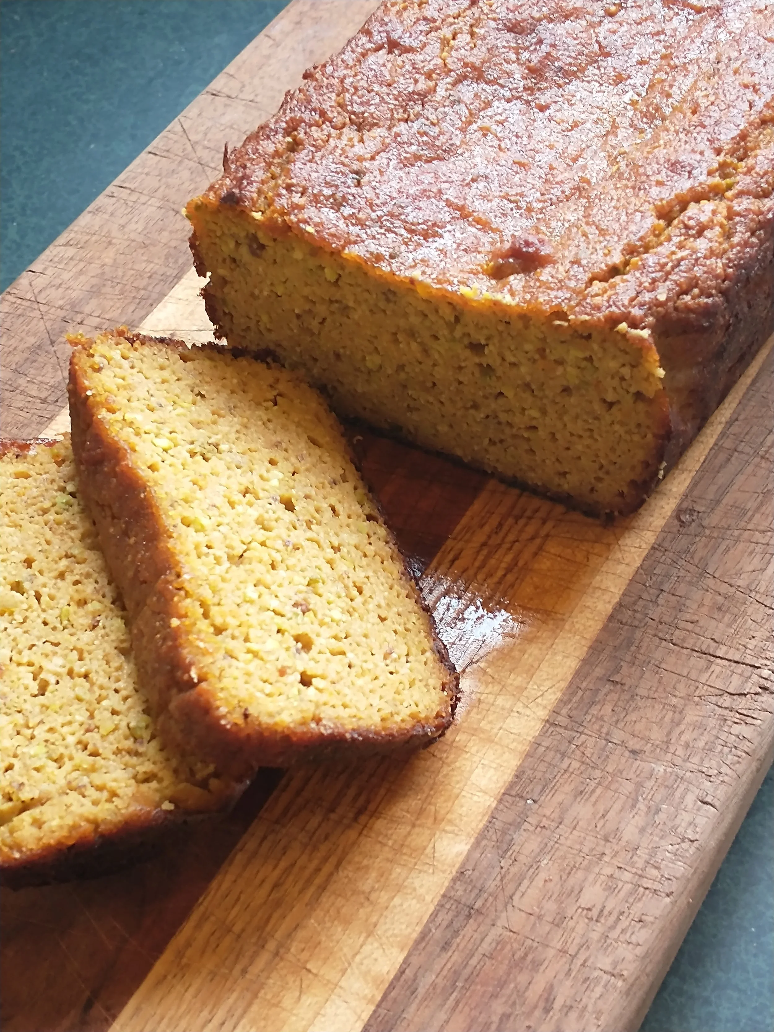 Pistachio Pumpkin Cake