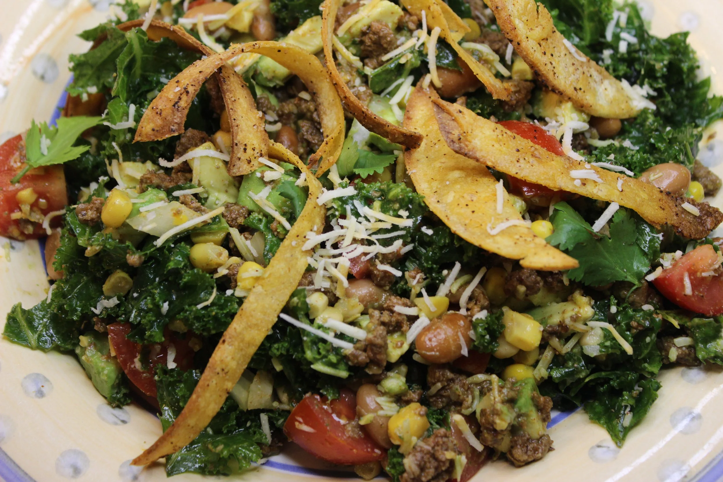 Kale Taco Salad