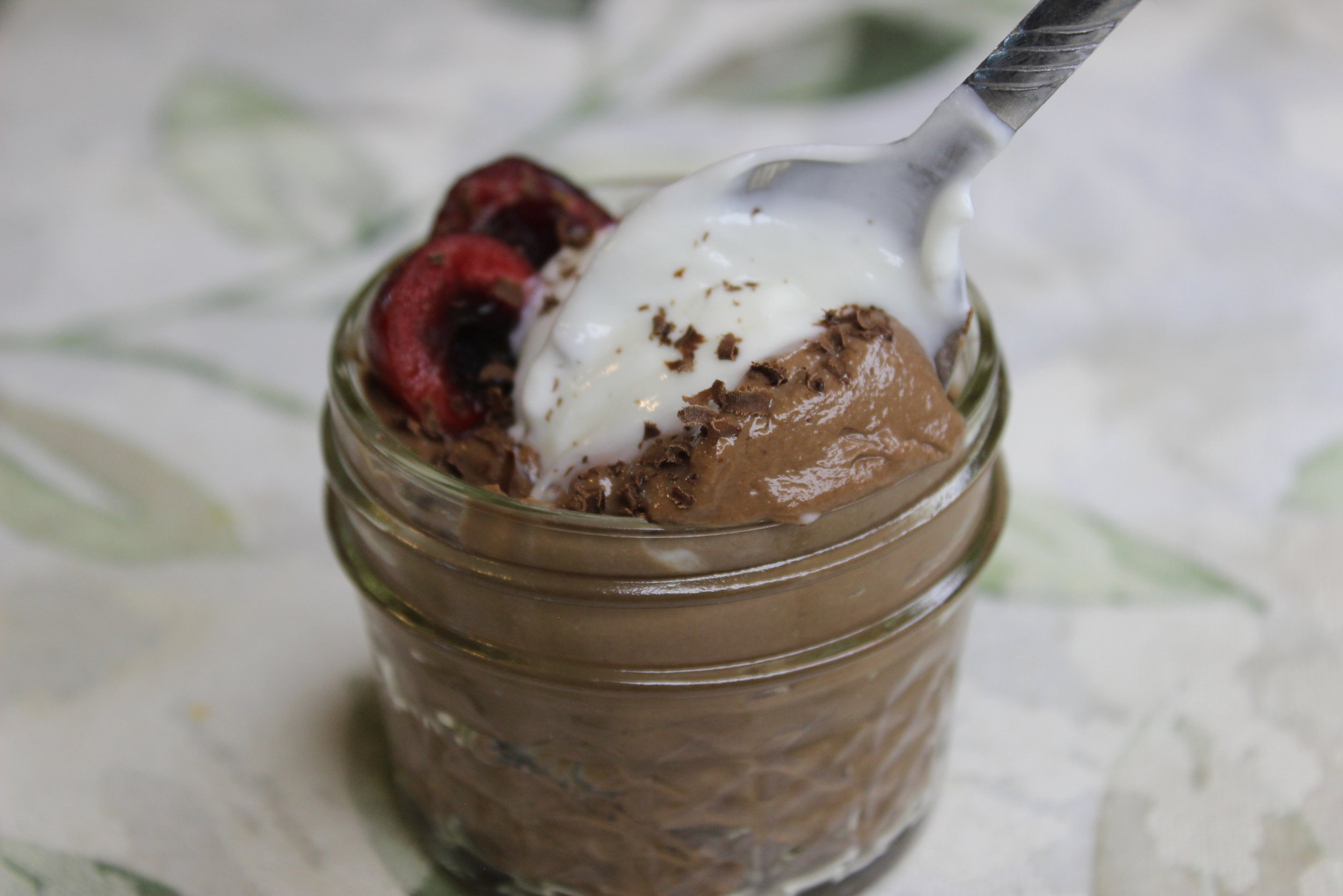 Cherry Chocolate Pudding