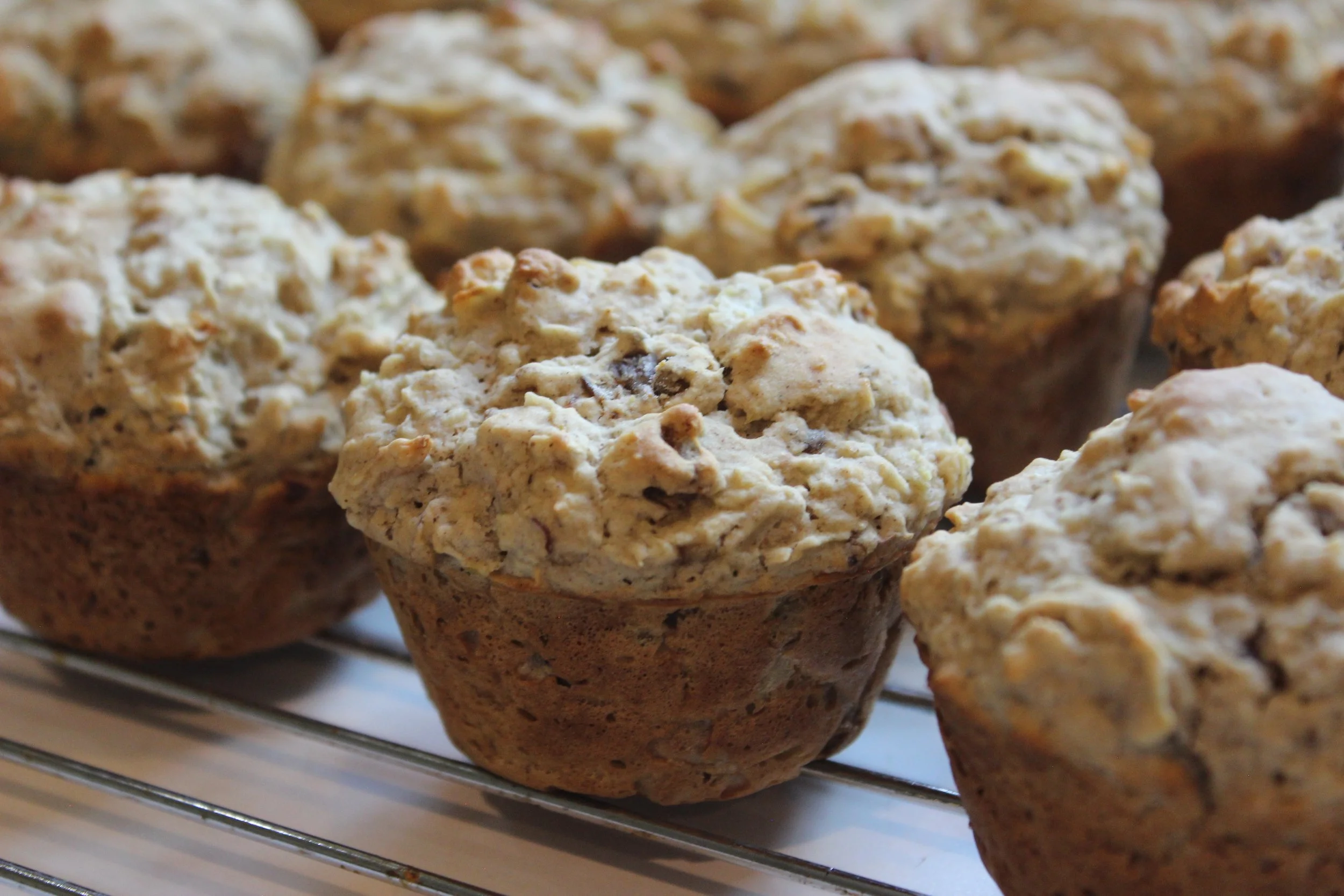 Apple and Date Muffins