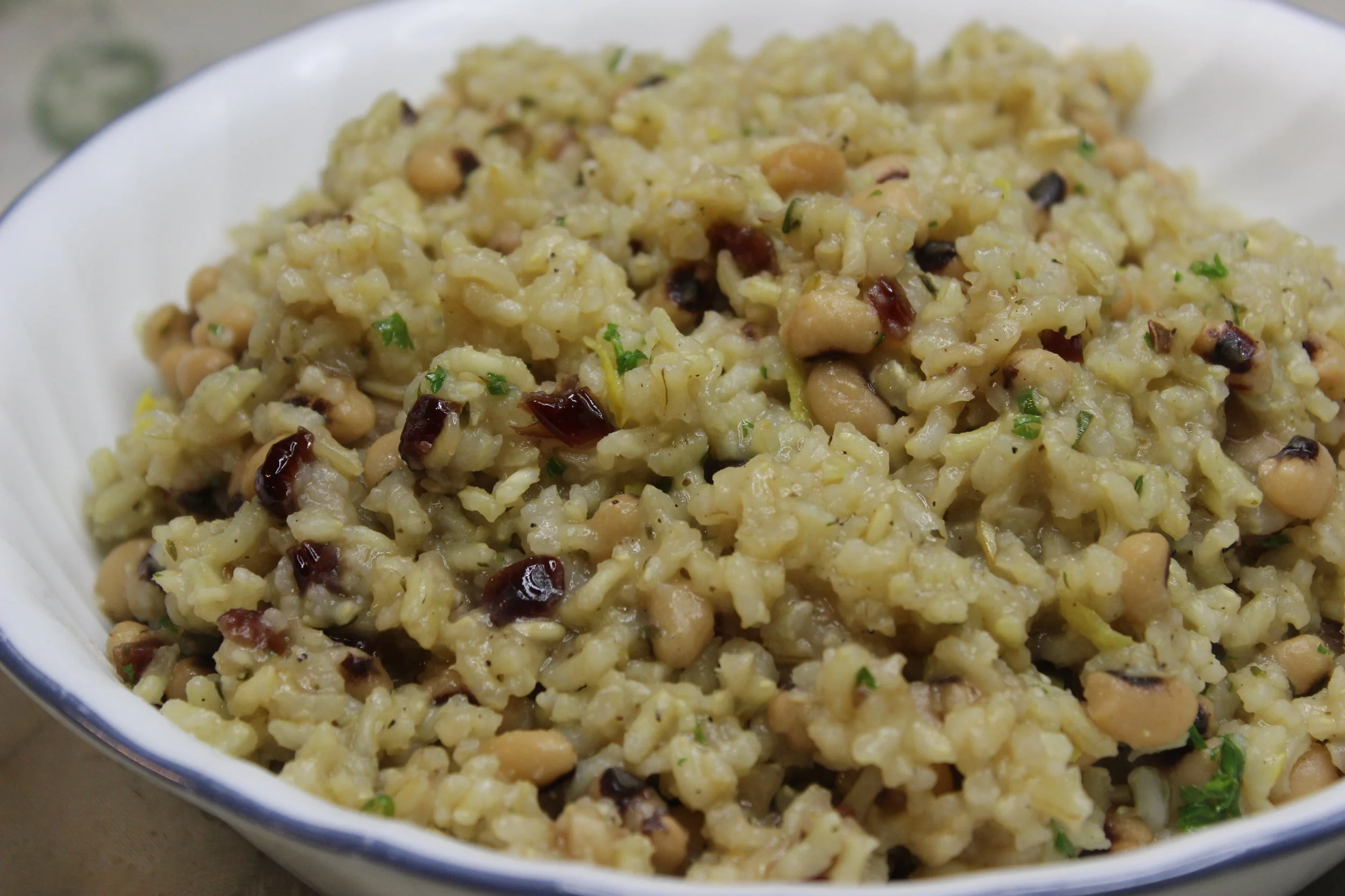 Brown Rice, Black-Eyed Pea &amp; Herb Pilaf