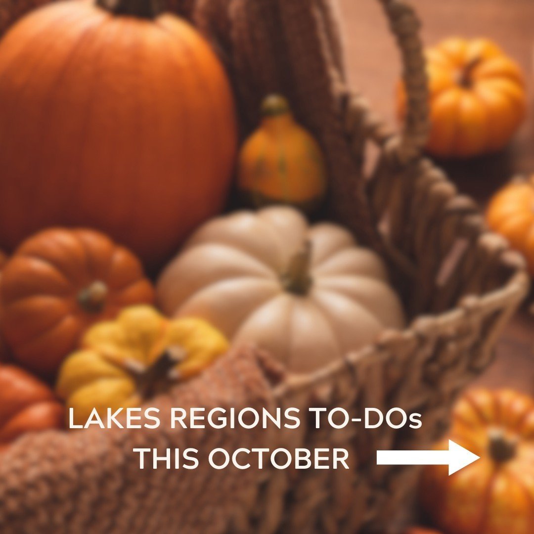 Looking to stay busy this October or planning a fall getaway to the Lakes Region? 🍂 We've got your must-do list! From beautiful foliage and local breweries to thrilling corn mazes, theaters, and even axe throwing, there's something for everyone. Don