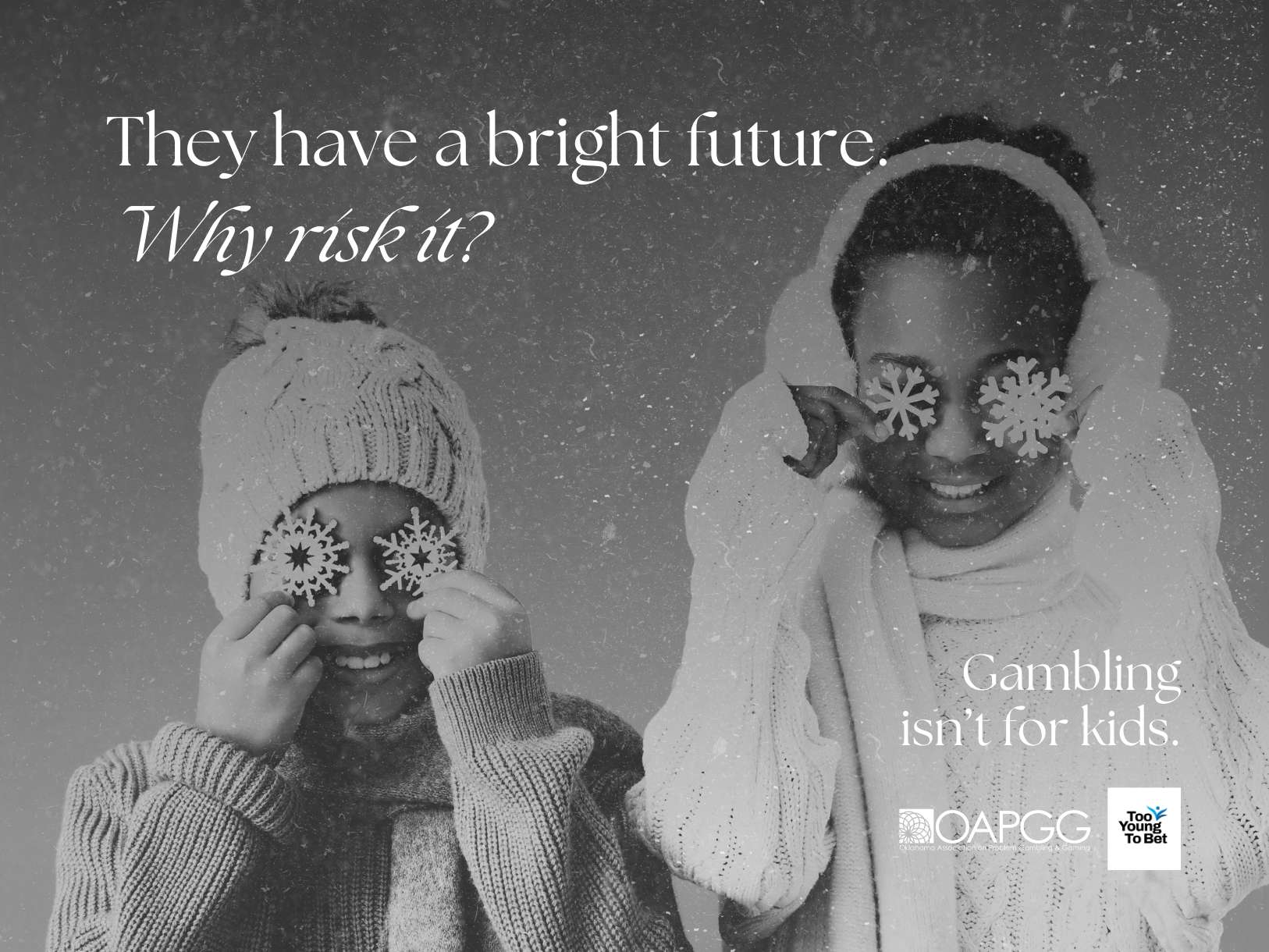 OAPGG Joins 2025 Too Young to Bet Campaign to Raise Awareness of Youth Gambling Risks