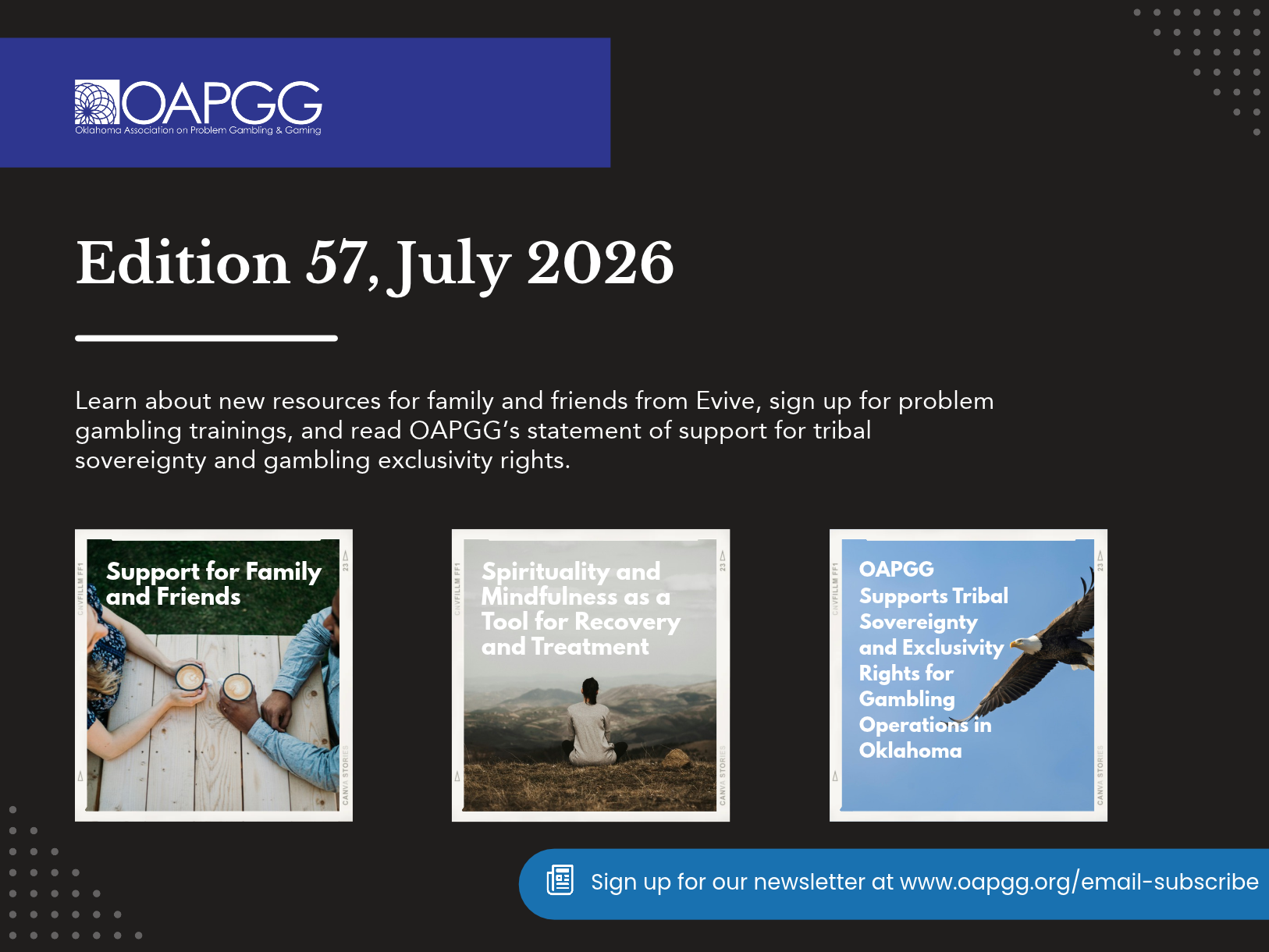 OAPGG Newsletter 