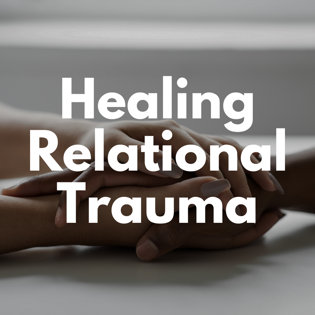 Book cover titled "Healing: Relational Trama in Gambling Disorder" with an image of two hands holding each other.