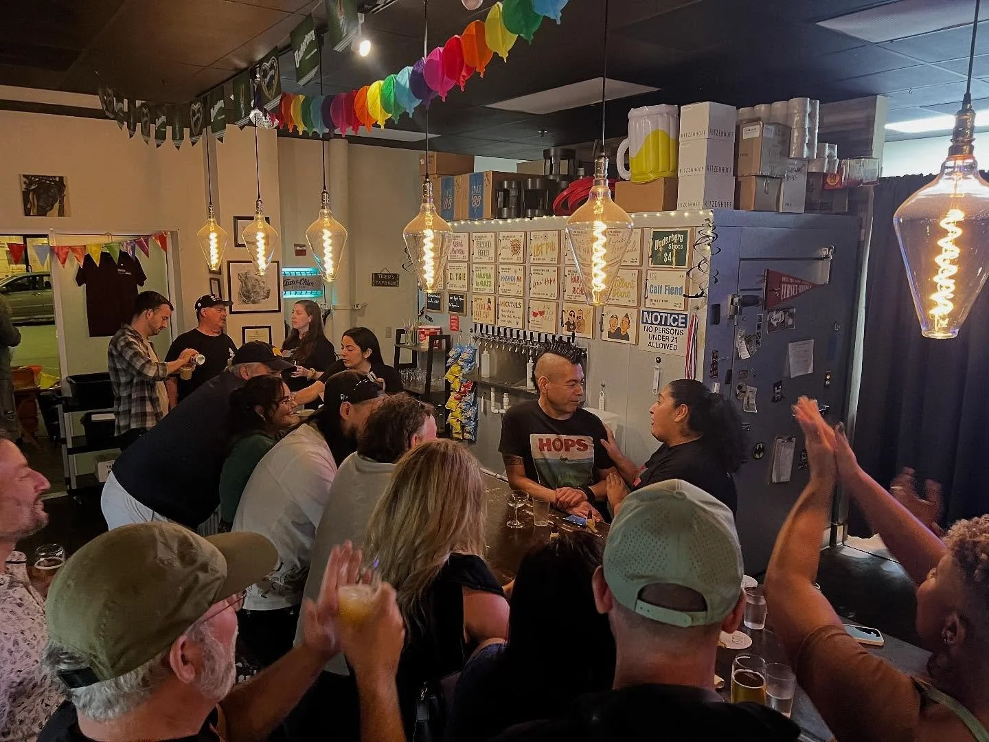 Thank you all for celebrating our 7 year anniversary with us all weekend! That was quite the party! If you weren’t able to make it we have plenty of anniversary beers on tap including “Long Beach Tigers Pils”, our collab with @lbbee