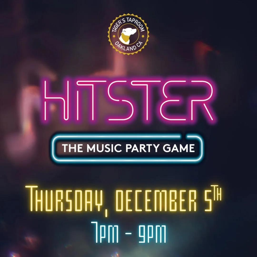 Thursday, December 4 | 7 PM | 21+ Only

By popular demand &mdash; Hitster is back! 🎉
Join us on Thursday, December 4th at 7PM as we bring back the ultimate music-guessing party game where your playlist knowledge (and a little luck) earns you braggin