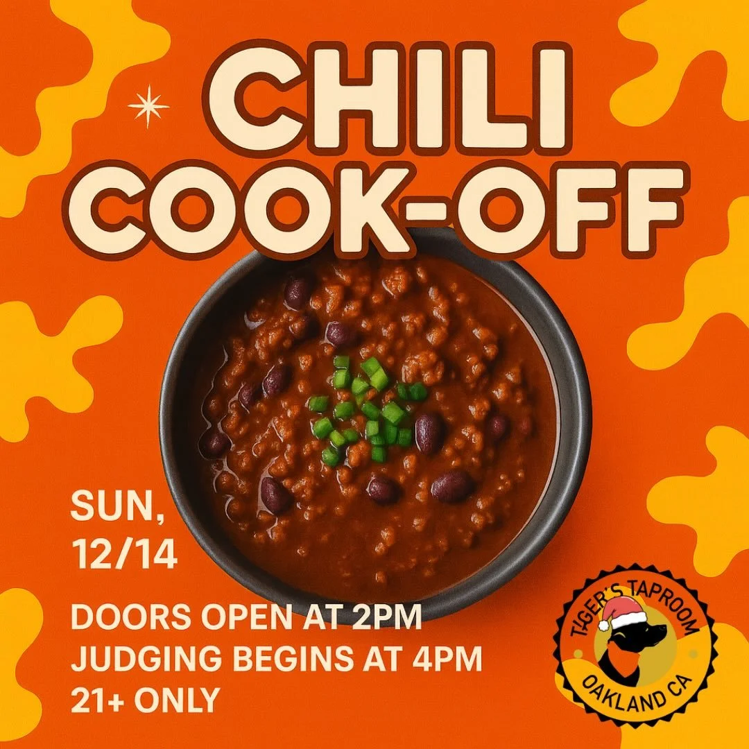 Alright chili people&hellip; it&rsquo;s your time to shine.

We&rsquo;re hosting our Chili Cook-Off this Sunday, December 14, and here&rsquo;s the deal:
Only folks who bring a chili can participate and judge.
No chili = no tasting = no voting. Bring 