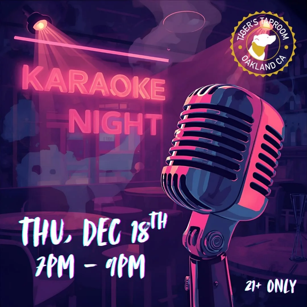 Thanks to everyone who came out for our very first karaoke night last month &mdash; and extra thanks for rolling with us through all the technical chaos 😂 We learned a lot, everything is fully fixed, and we&rsquo;re ready to bring you a much smoothe