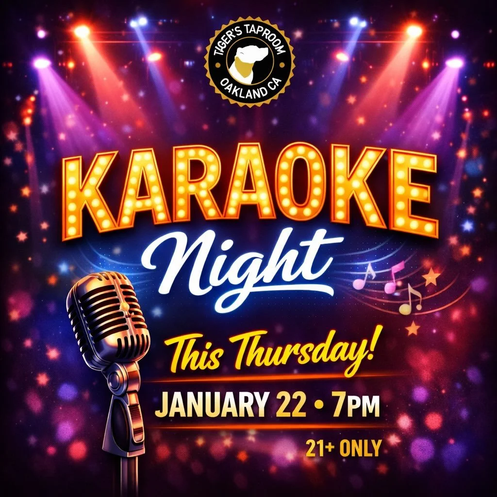 🎤 Karaoke Night is back 🎤
Thursday, January 22nd &bull; 7pm
Hosted by the one and only @awesomederek.

Big voices, bad song choices, great drinks.
Come sing or just cheer loudly from the bar.

21+ only | 1 drink minimum