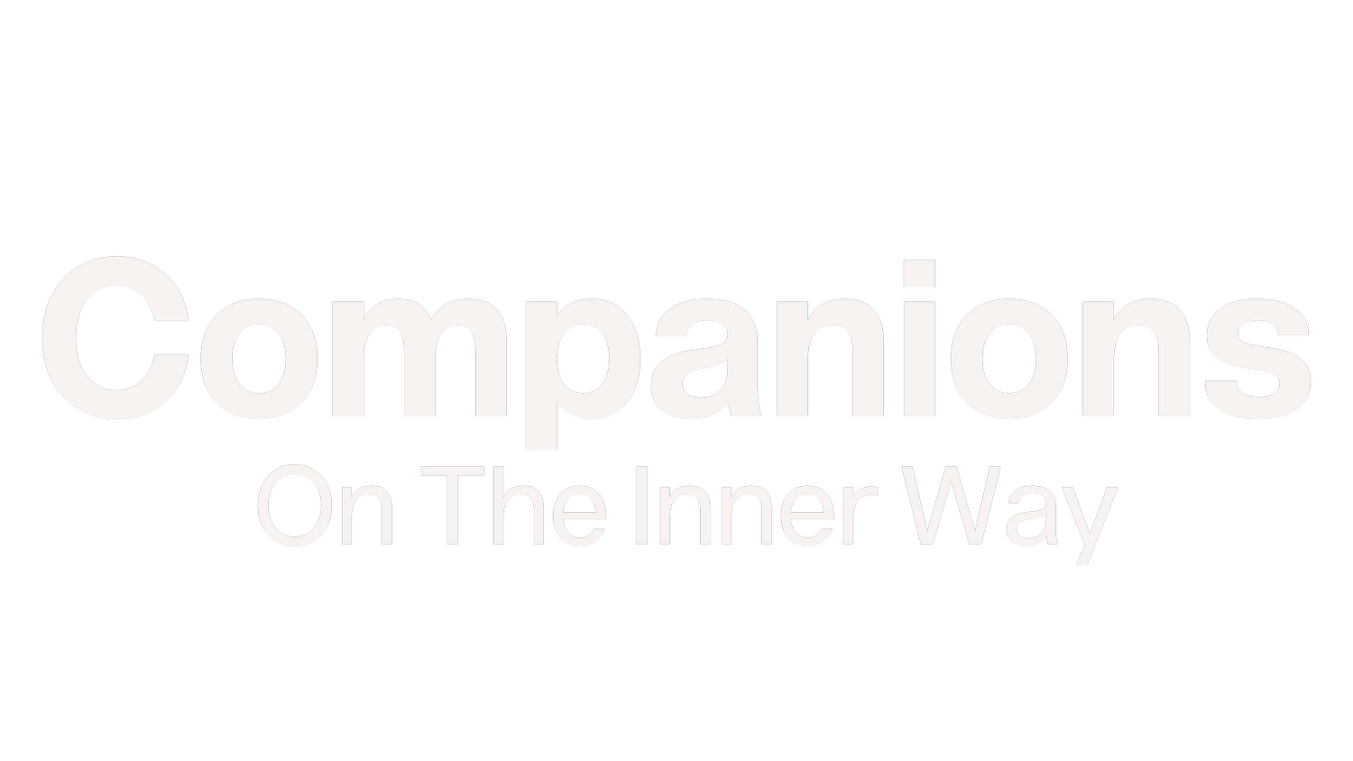 Companions on the Inner Way
