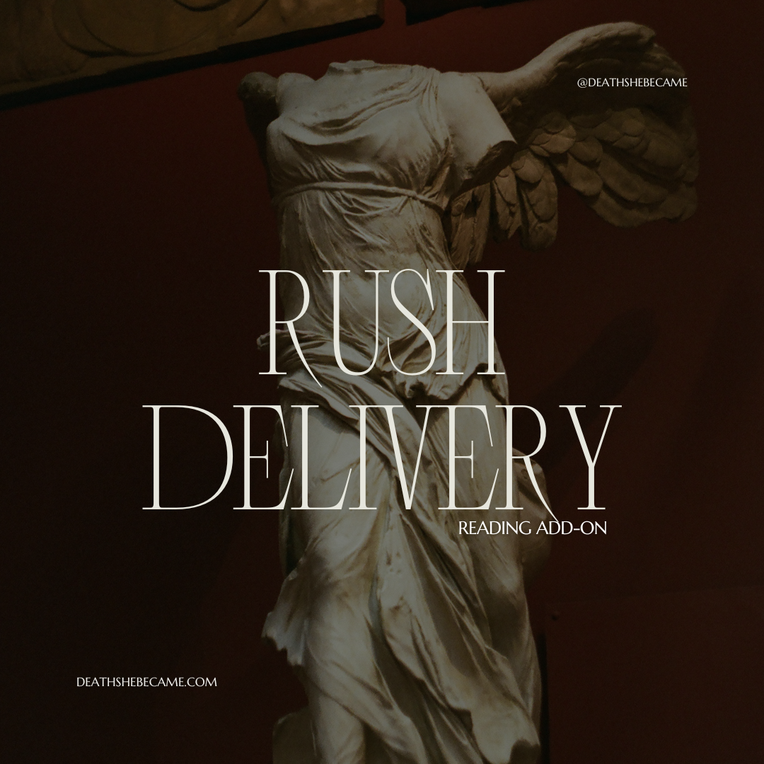 Rush Delivery ✧ Reading Add-On