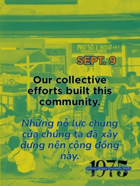 Happy Labor Day! 🩵

Today, we celebrate the hard work, dedication, and contributions of Vietnamese individuals and families across Boston&rsquo;s Little Saigon Cultural District.

From small businesses and restaurants to community organizations, art