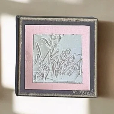 4x4 Carved Sugarcane in Mocha Mousse