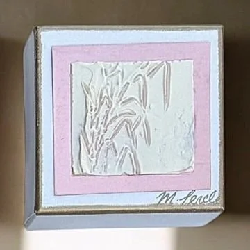 4x4 Carved Sugarcane in Ivory