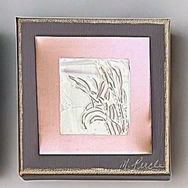 5x5 Carved Sugarcane in Mocha Mousse