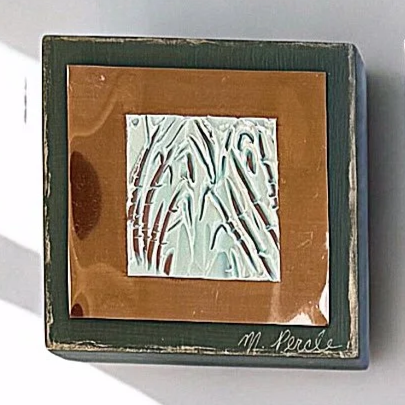 5x5 Carved Sugarcane in Lush Green