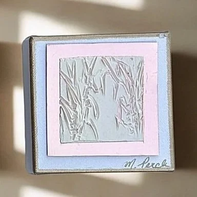 4x4 Carved Sugarcane in Ivory