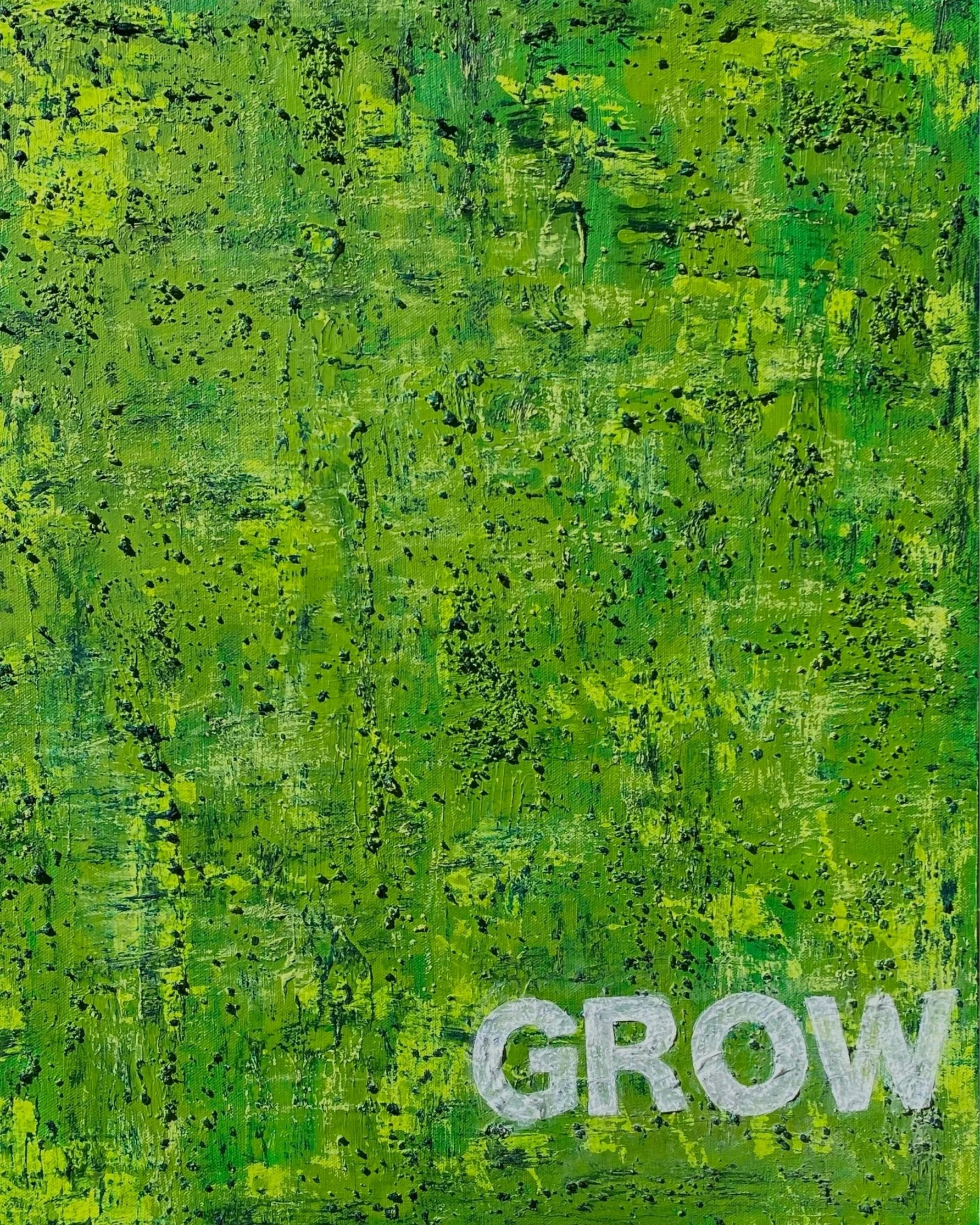 4-Letter Words: Grow (20"x24") $260