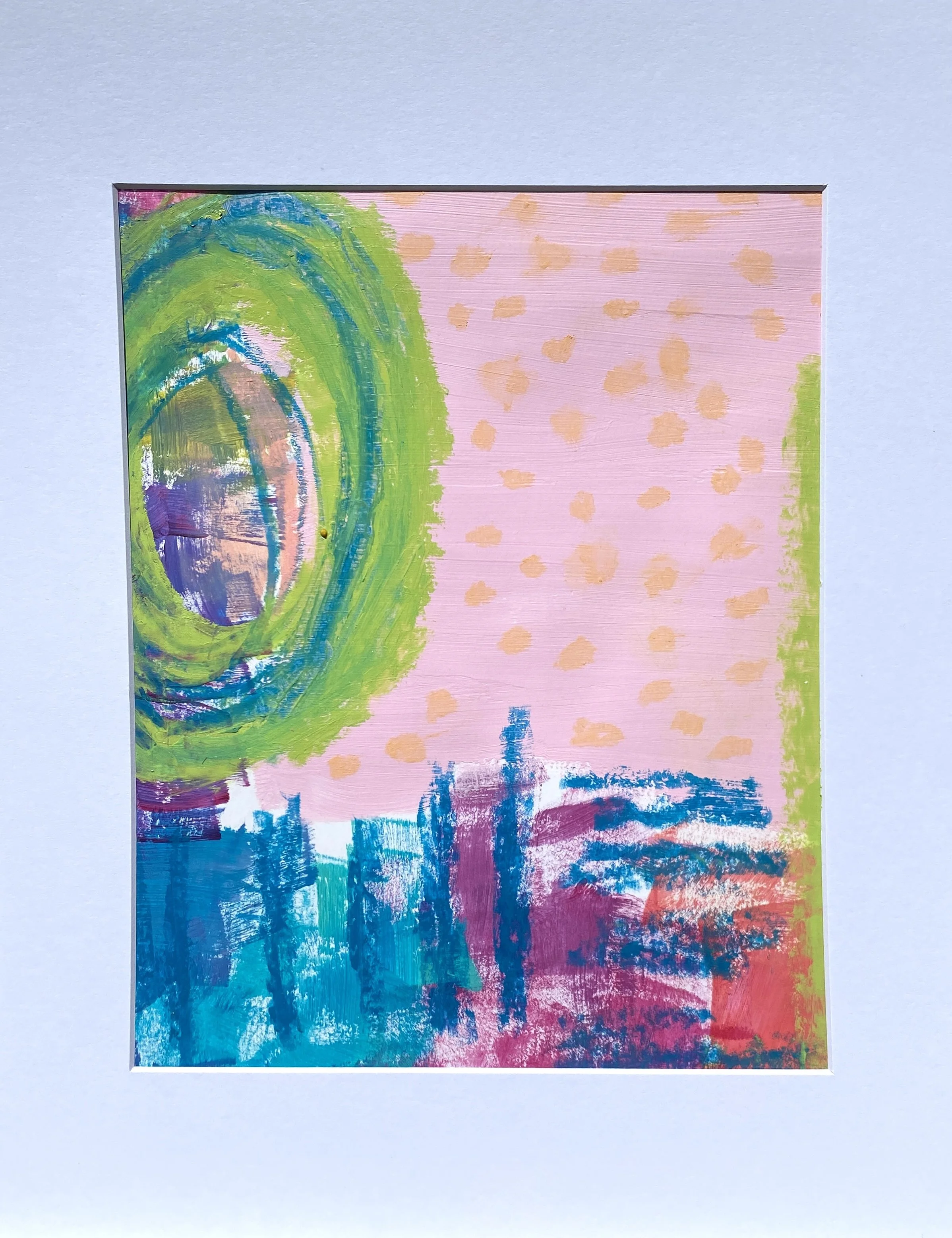 Sprinkle - 11"x14" matted $25