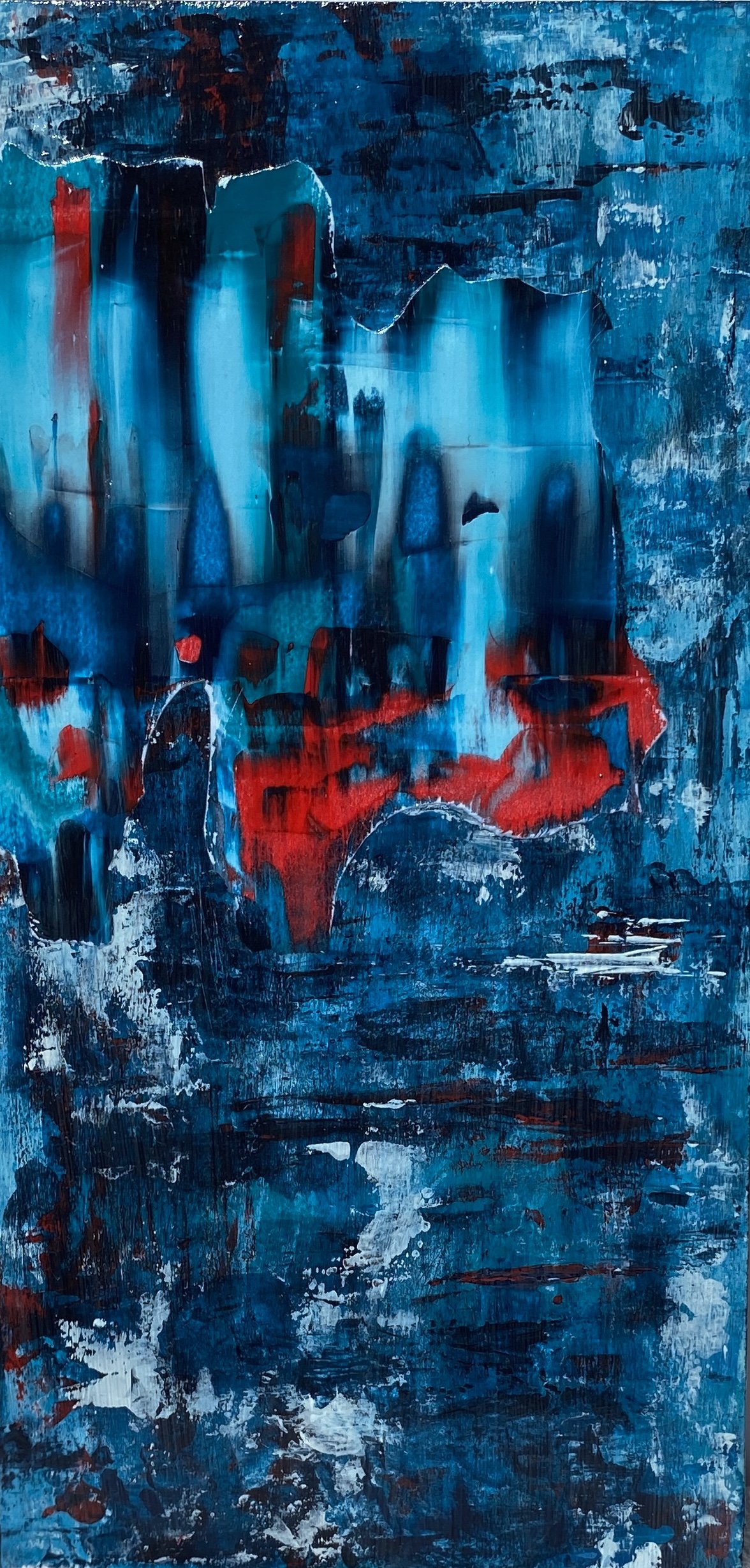 Layered Perspectives #2 (6"X12") $40