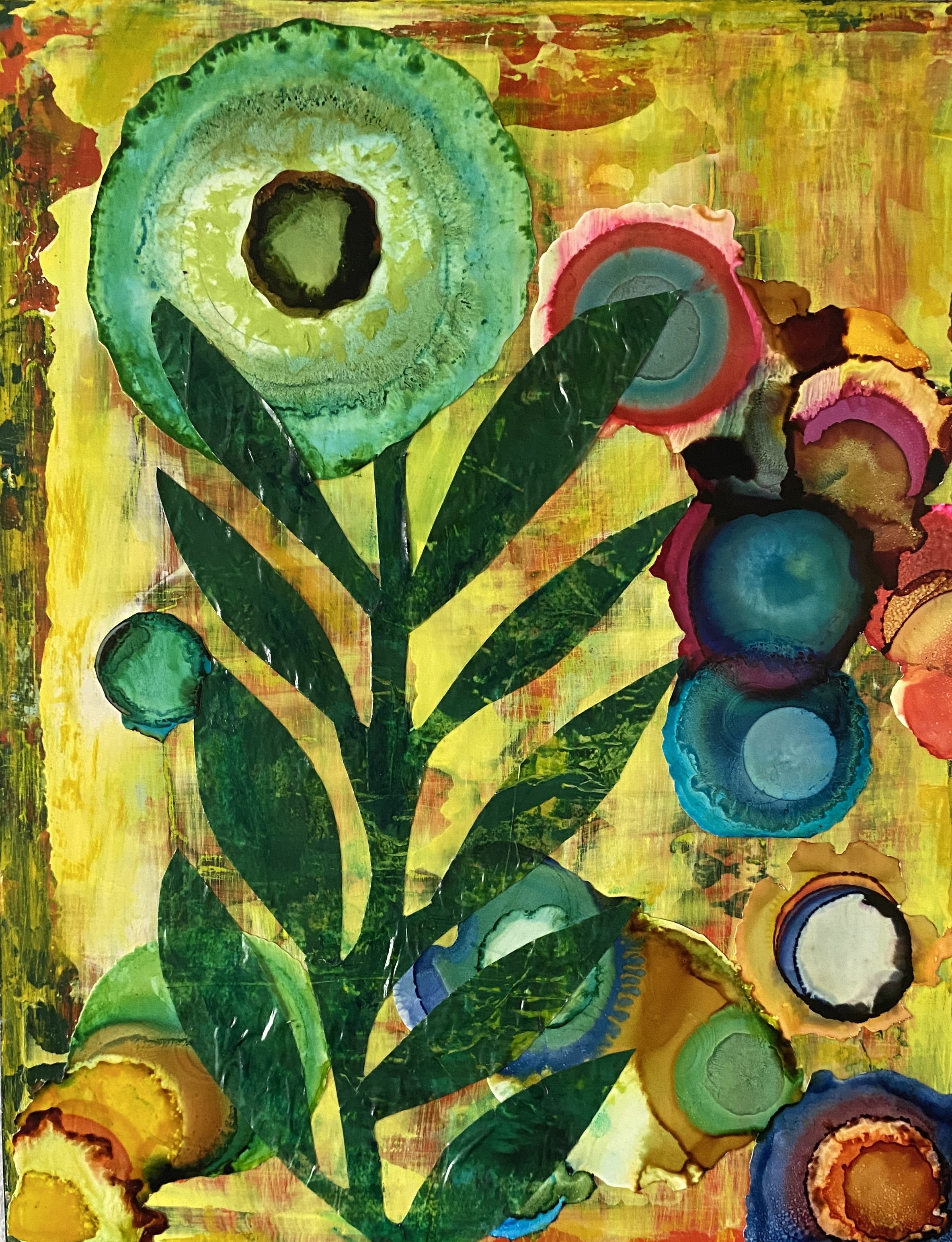 MMC: Space Garden (11"x14") $80