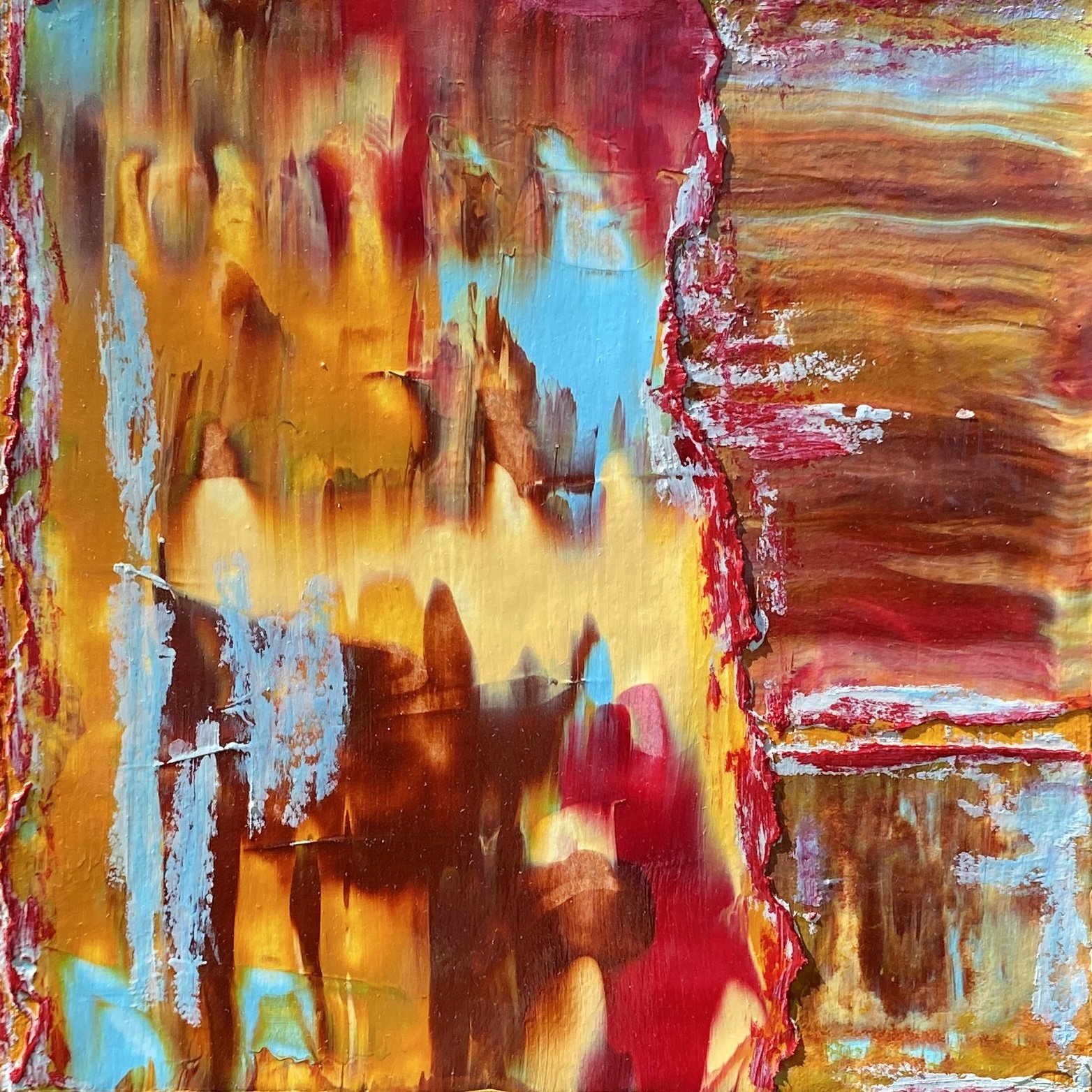 Relationships: Churning (10"x10") $55