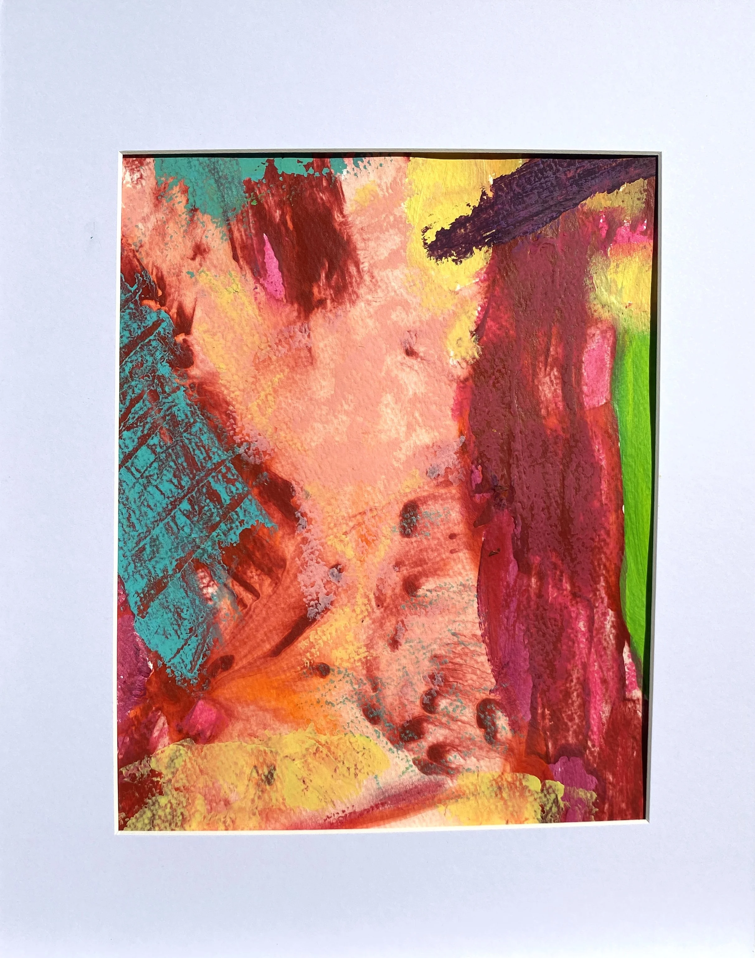 Pressure - 11"x14" matted $25