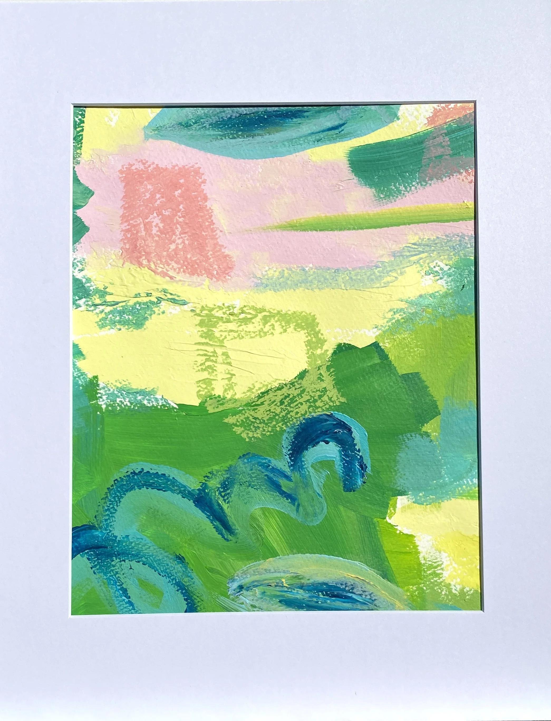 Fresh - 11"x14" matted $25