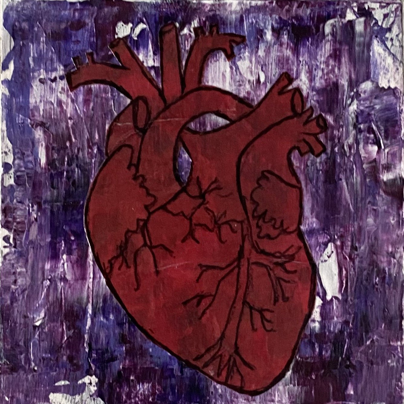 MMC: It's A Matter Of Heart (5"x5") Sold