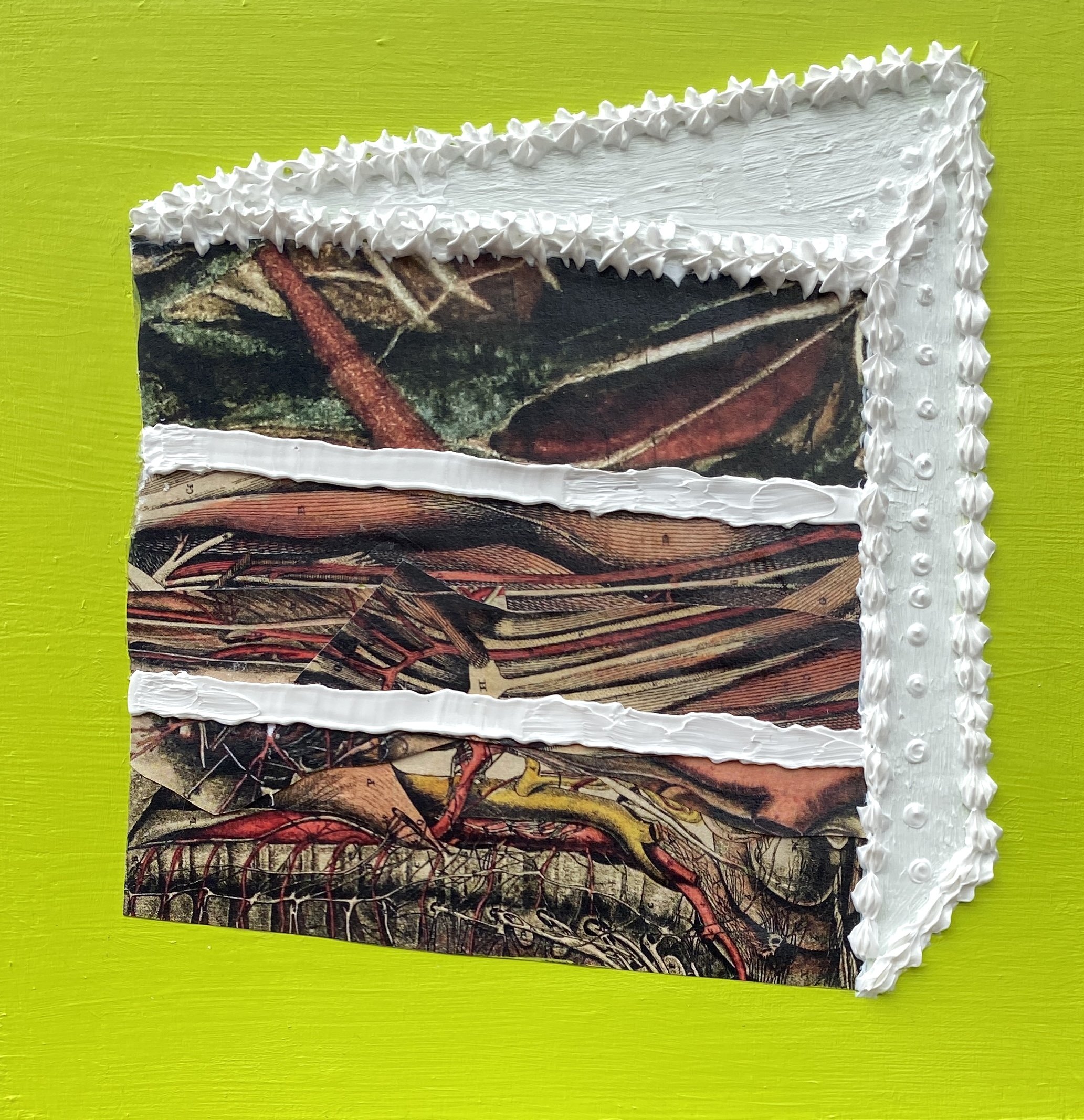 Sweet Anatomy (6"x6" on wood panel) $30