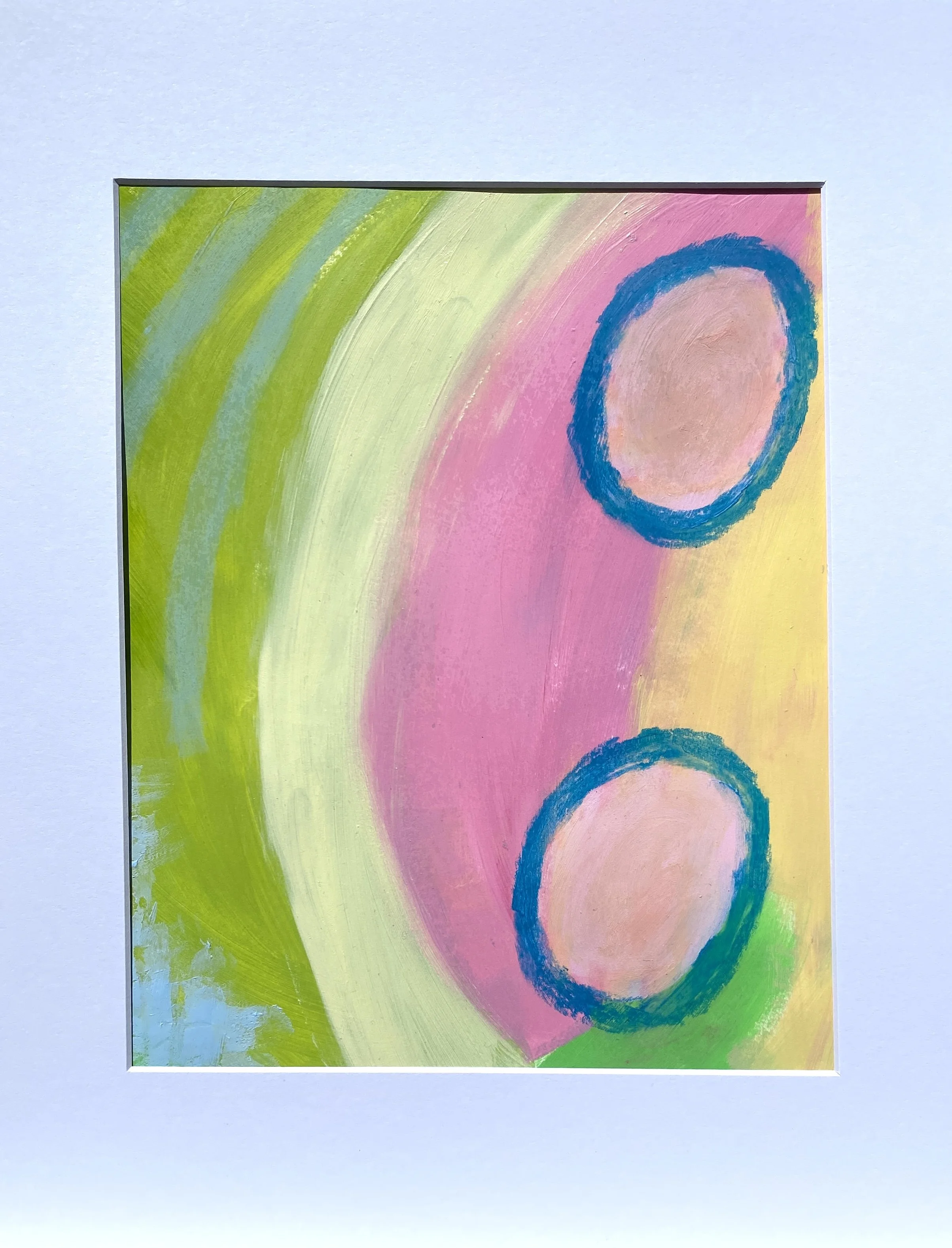 Duo Dance - 11"x14" matted $25