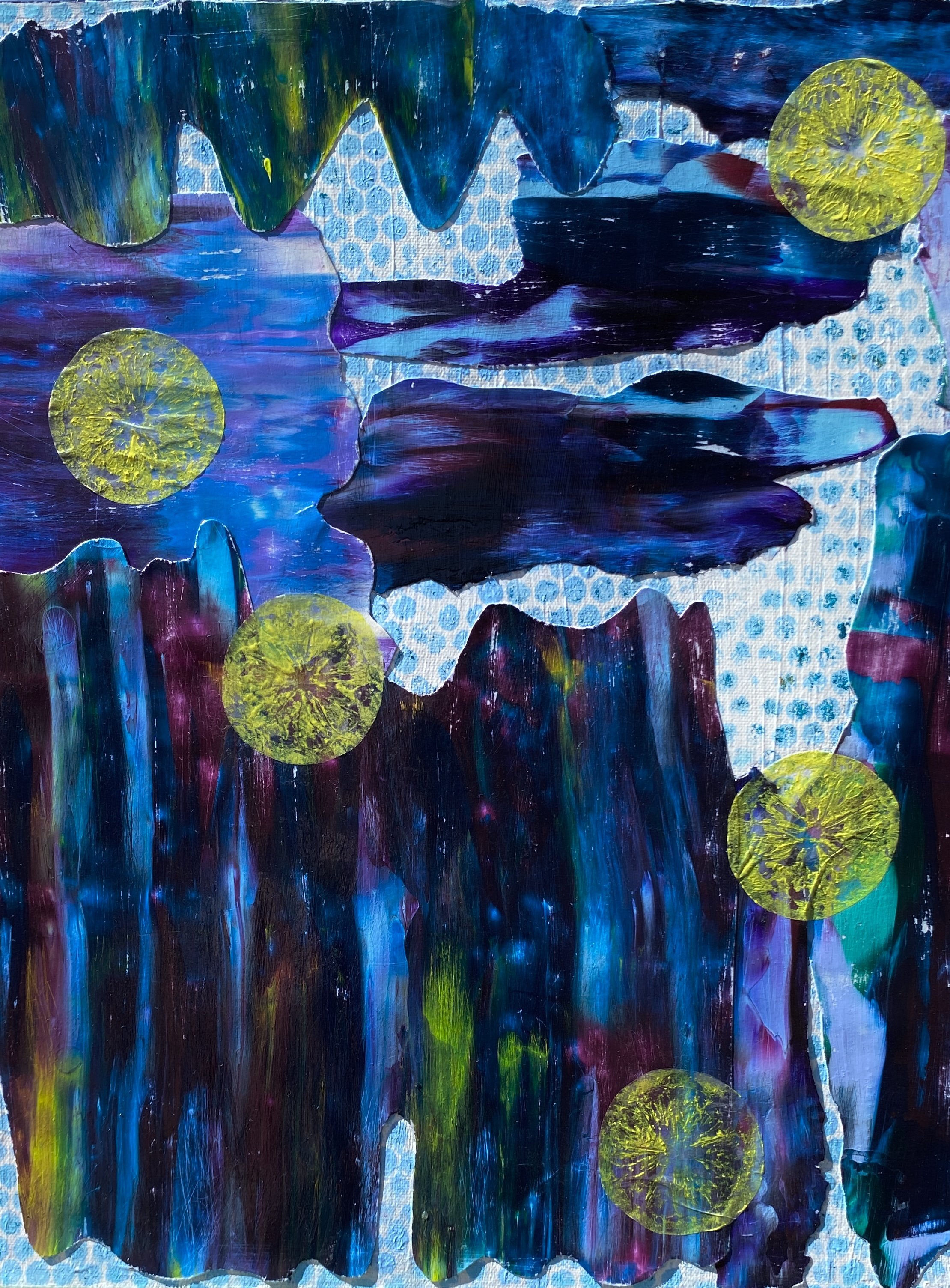 Relationships: Lemon Landscape (16"x20") $175