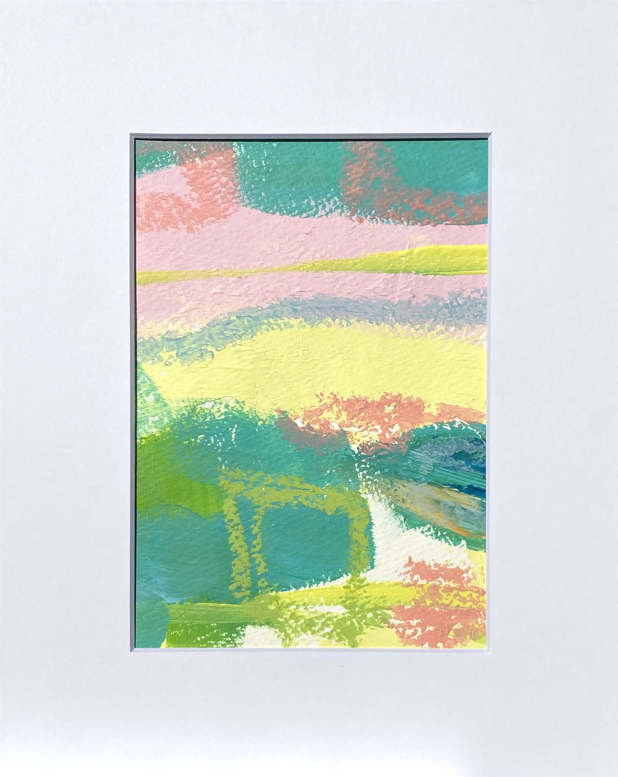 Peaceful - 8"x10" matted $20