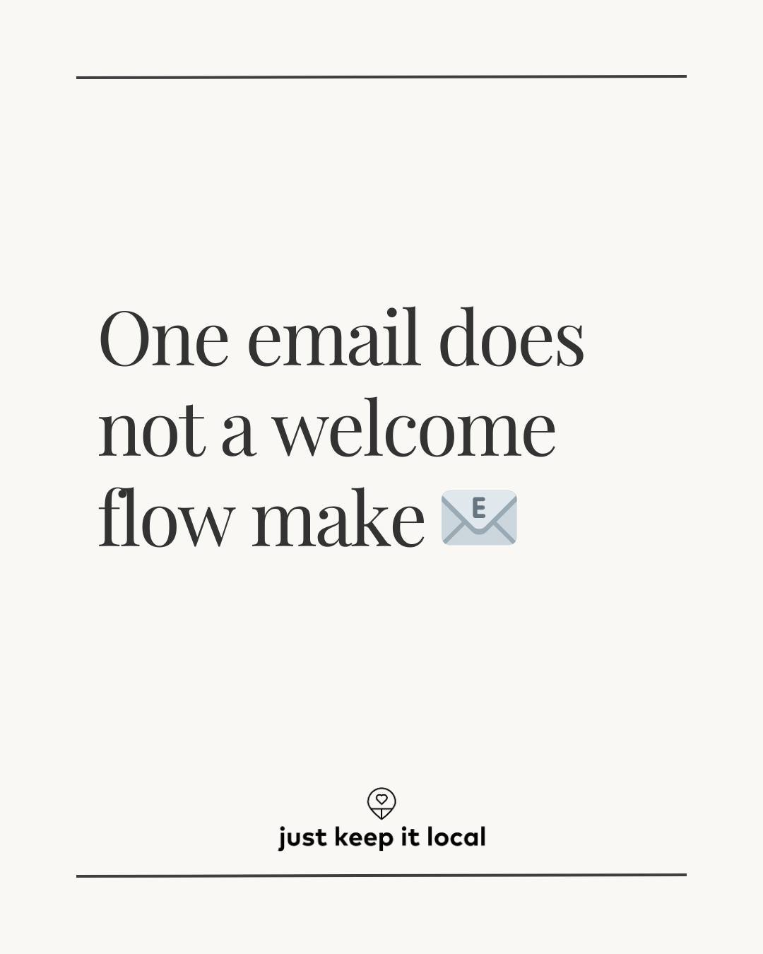 If you're a luxury brand or have a high price point, you'll struggle to get away with a single welcome email. Your subscribers deserve to be nurtured so they feel ready and able to hand over their hard-earned cash. Want to know more about an optimal 