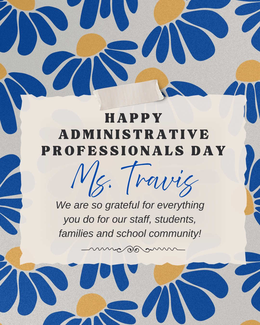Admin Prof. Day