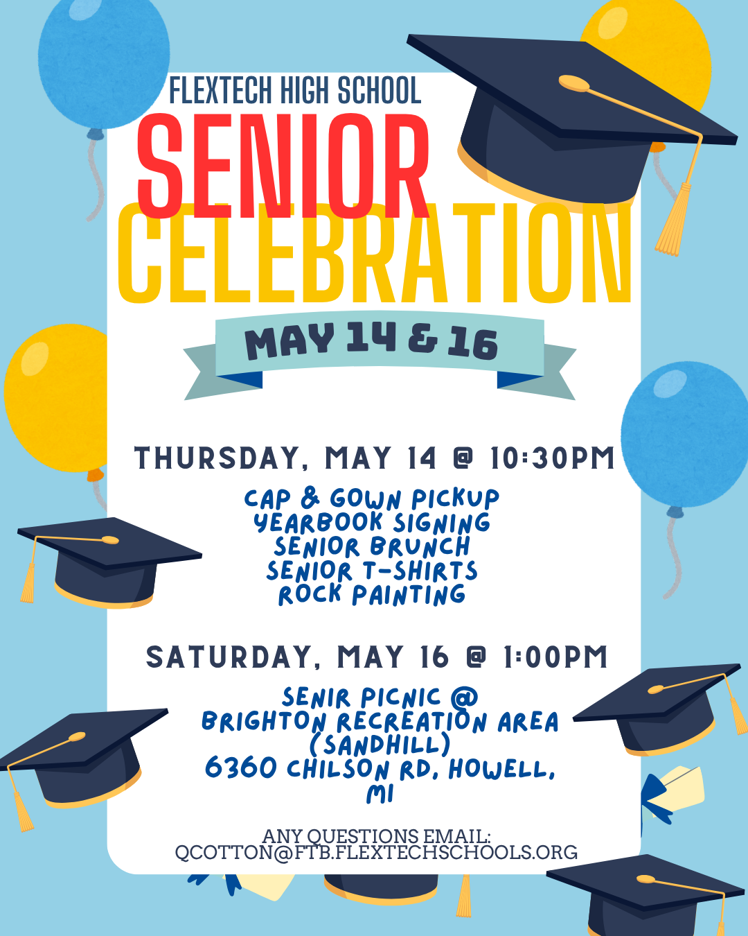 Seniors - Save the Date