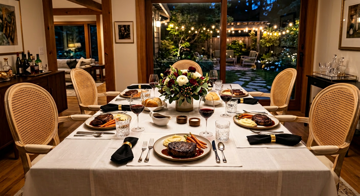 Father’s Day Private Chef Dinner in Newport: Real Food, Real Home, No Crowds