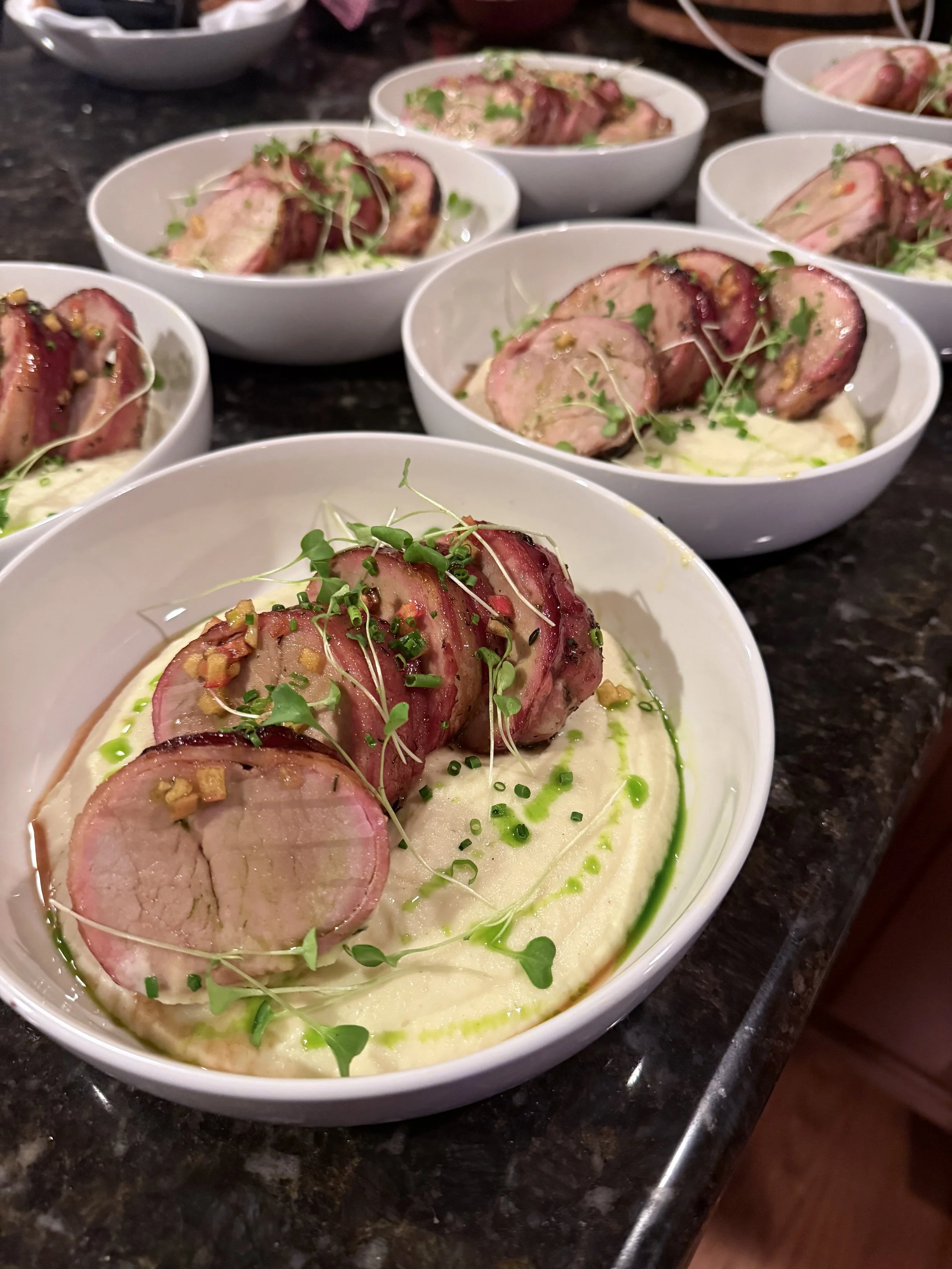 bacon wrapped pork tenderloin 