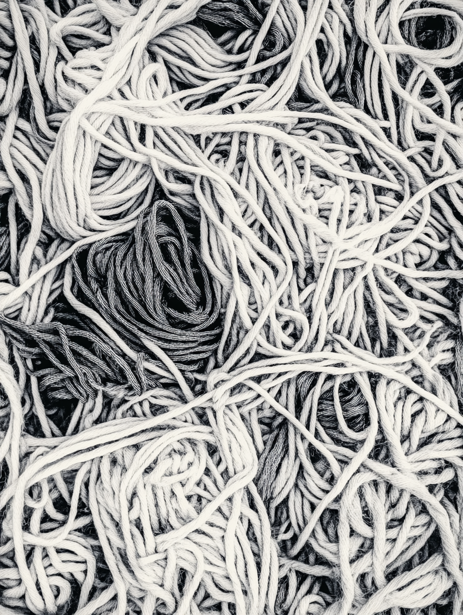 grahamrapsey_86628_A_monochromatic_studio_shot_of_tangled_mes_6184fe12-4293-4c6e-874d-f30e0b166ae7_1.png