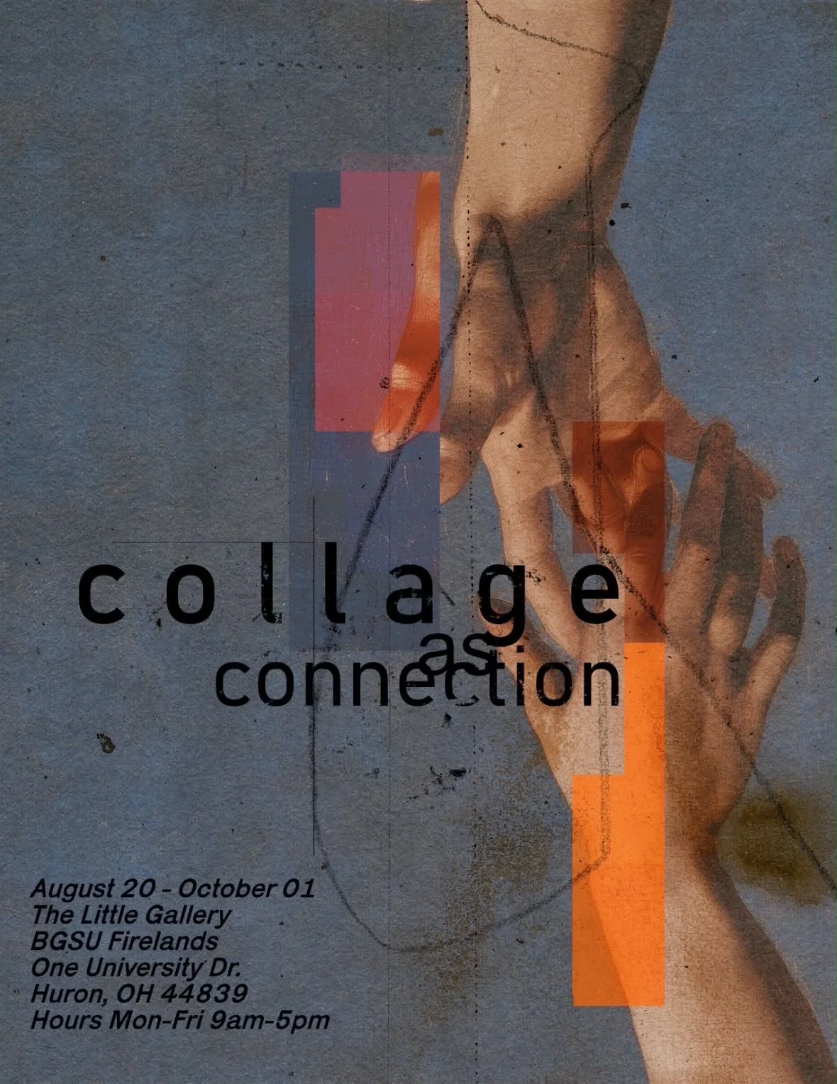Collage as Connection at The Little Gallery BGSU