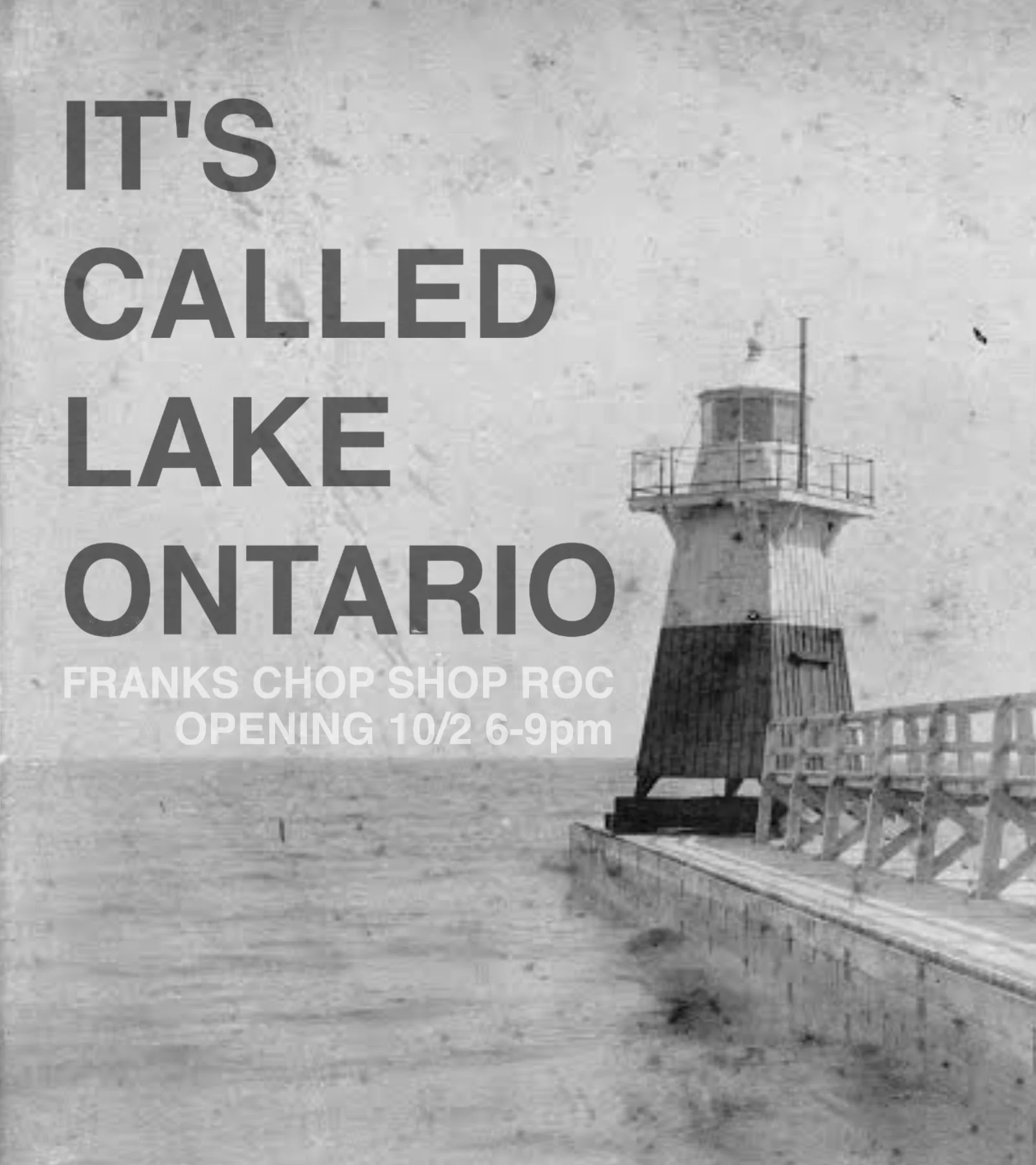 It’s Called Lake Ontario