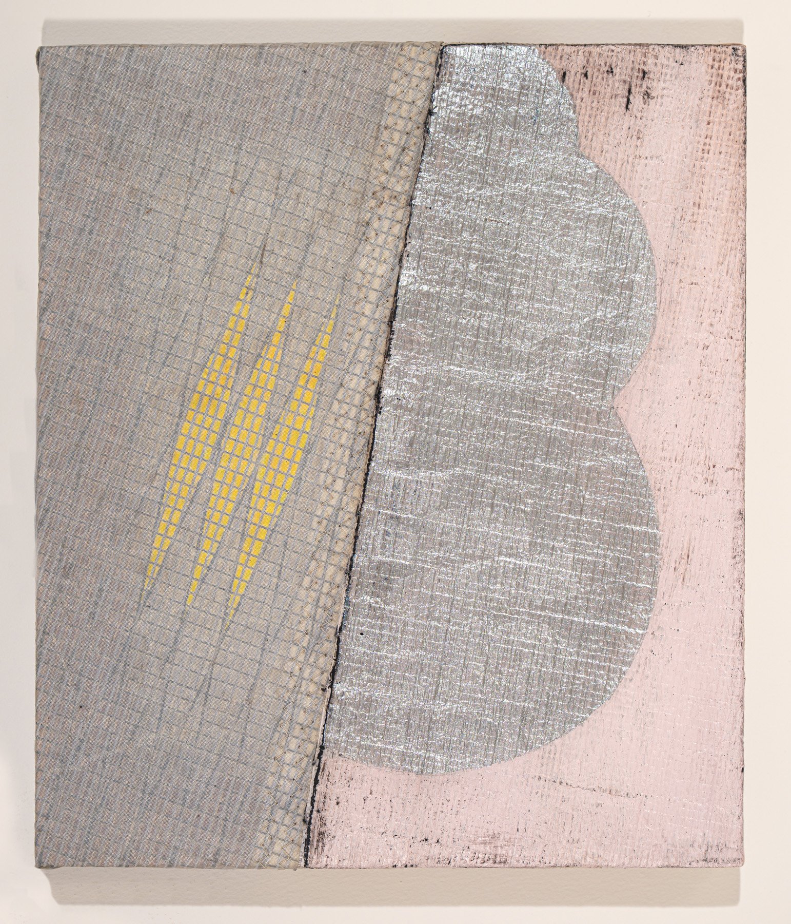 Platinum Hulusi, 2025
acrylic on composite sail material
14 X 11 inches
