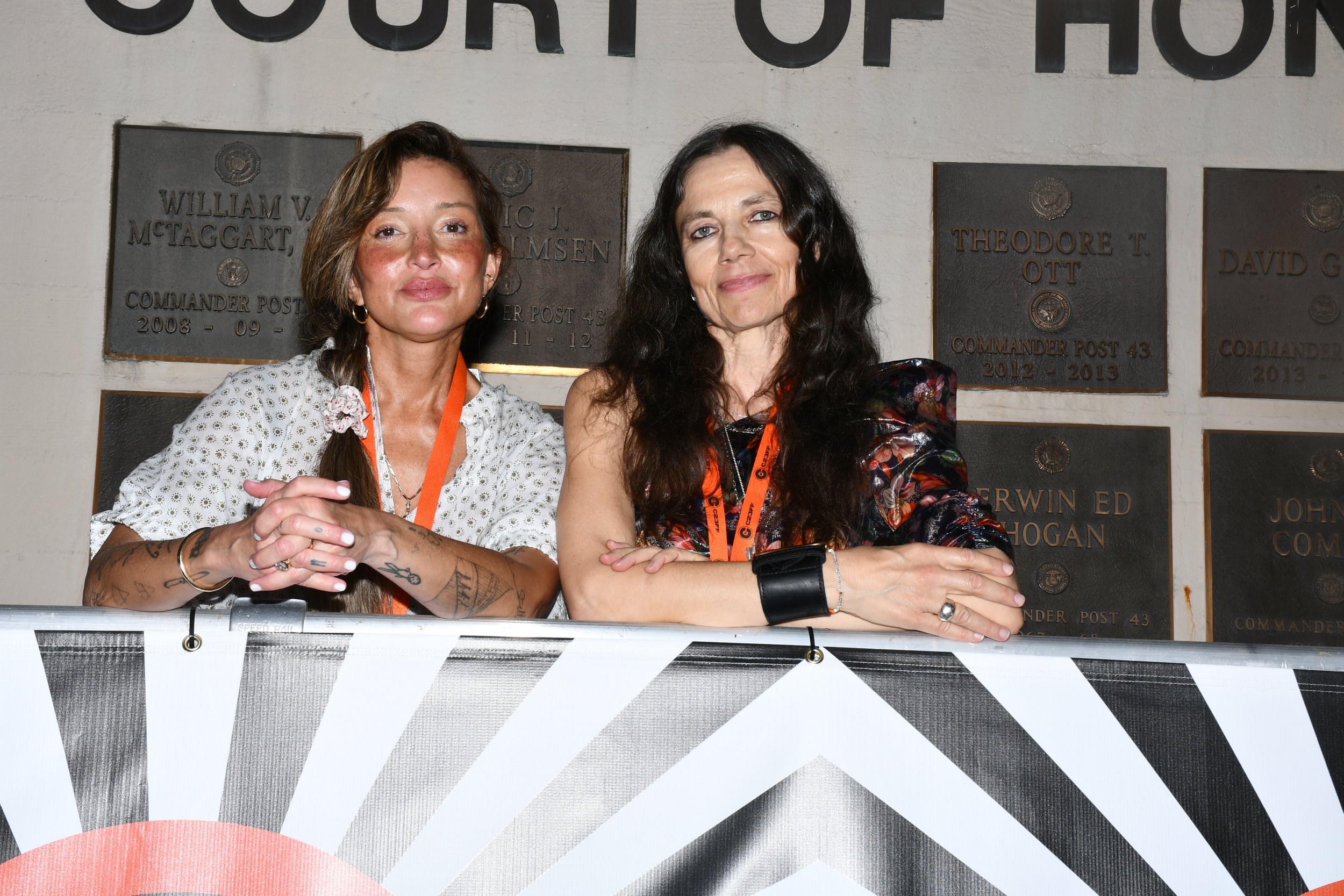 Cinematographer, Director, and CREDO 23 Council Member Reed Morano and Bateman. (Photo by Barry King)