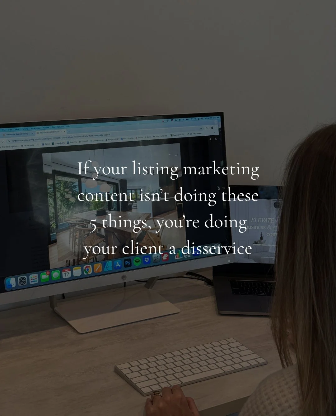 You got your license to sell homes. You didn't sign up to be an expert copywriter!! But truthfully, it is part of the job, and an important one at that. ⁠
What would you add to the list? 👇️⁠
⁠
If you want a tool that handles ALL of your listing cont