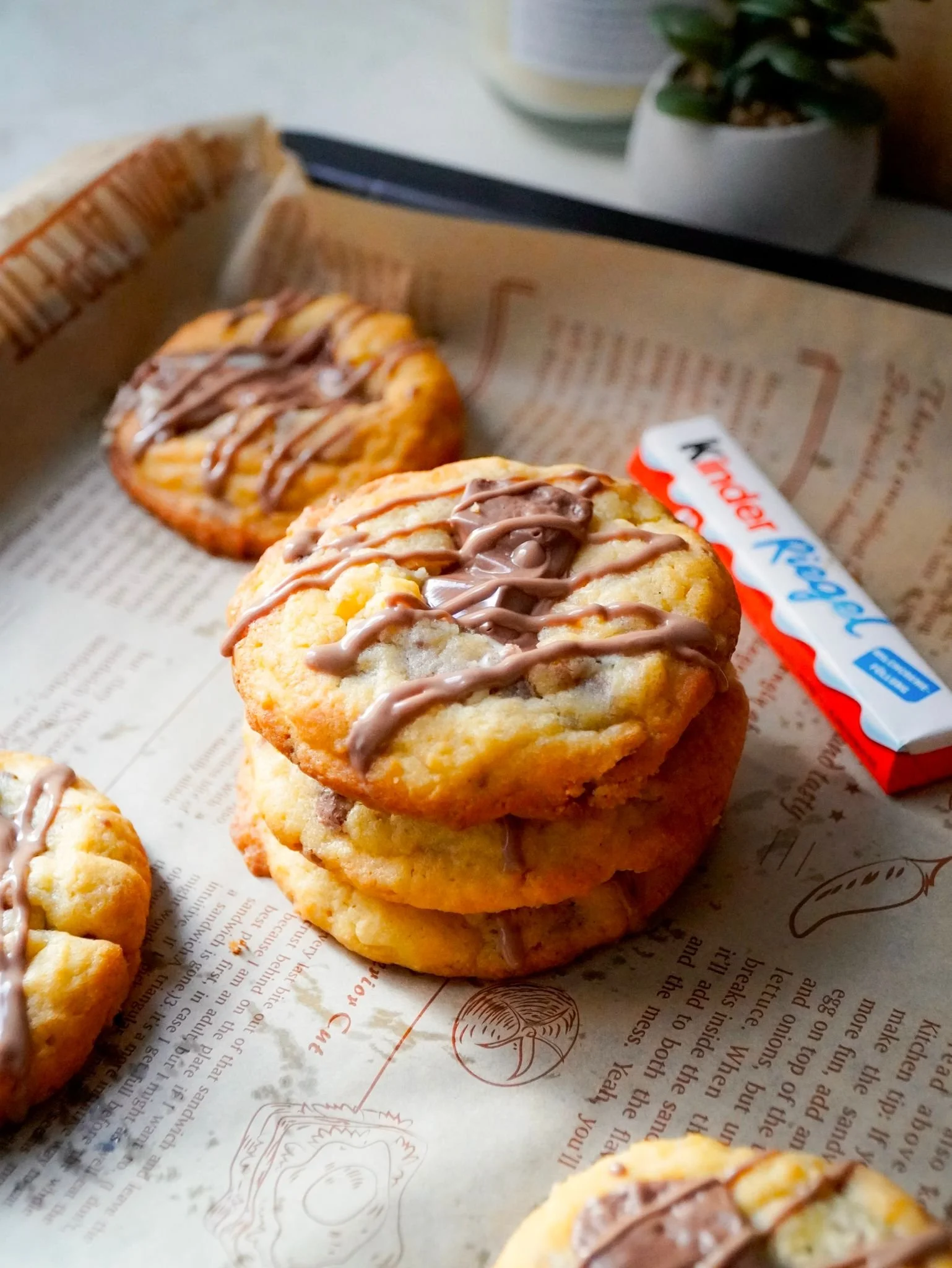 Kinder Chocolate Cookies
