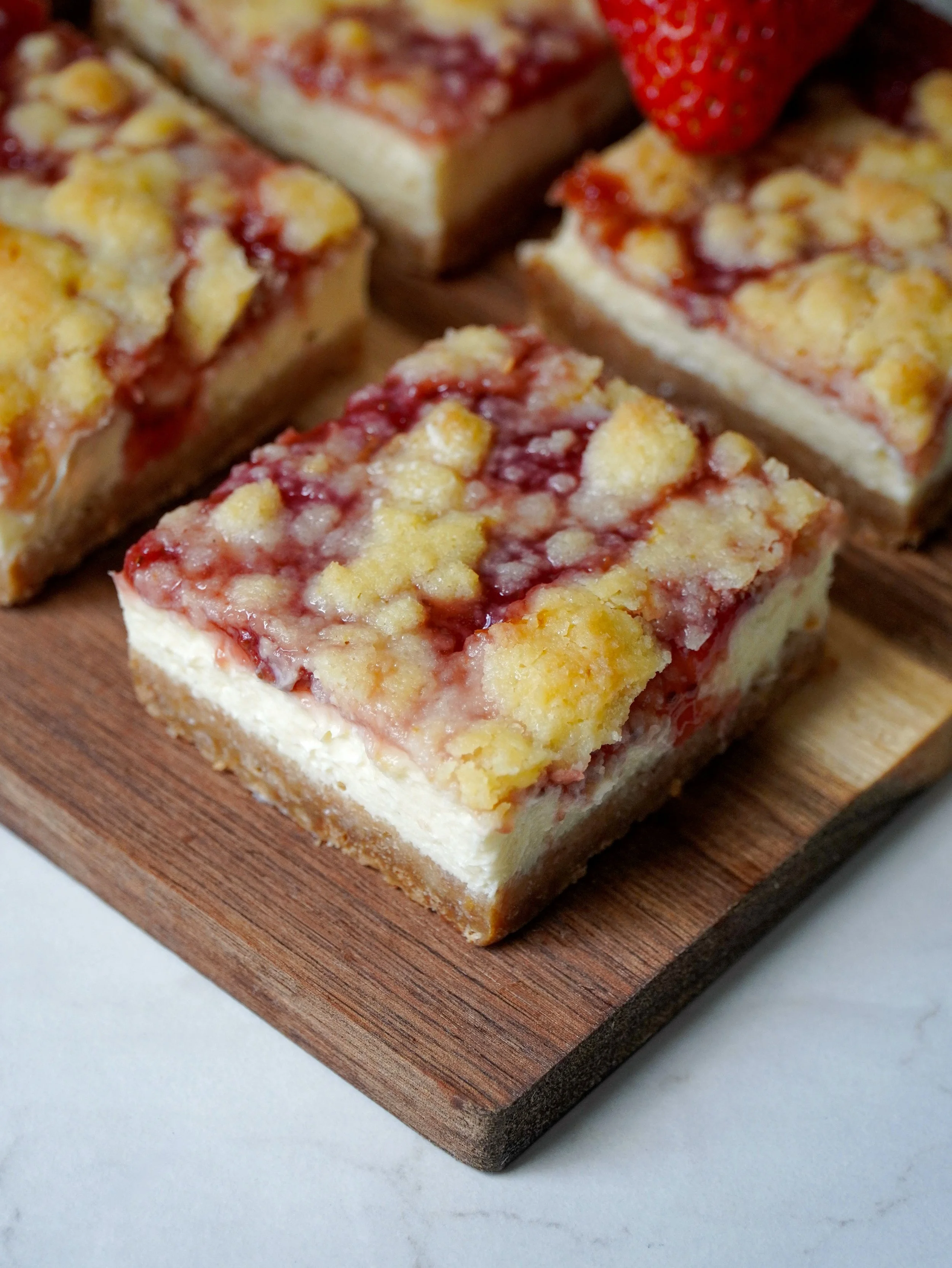 Strawberry Cheesecake Bars