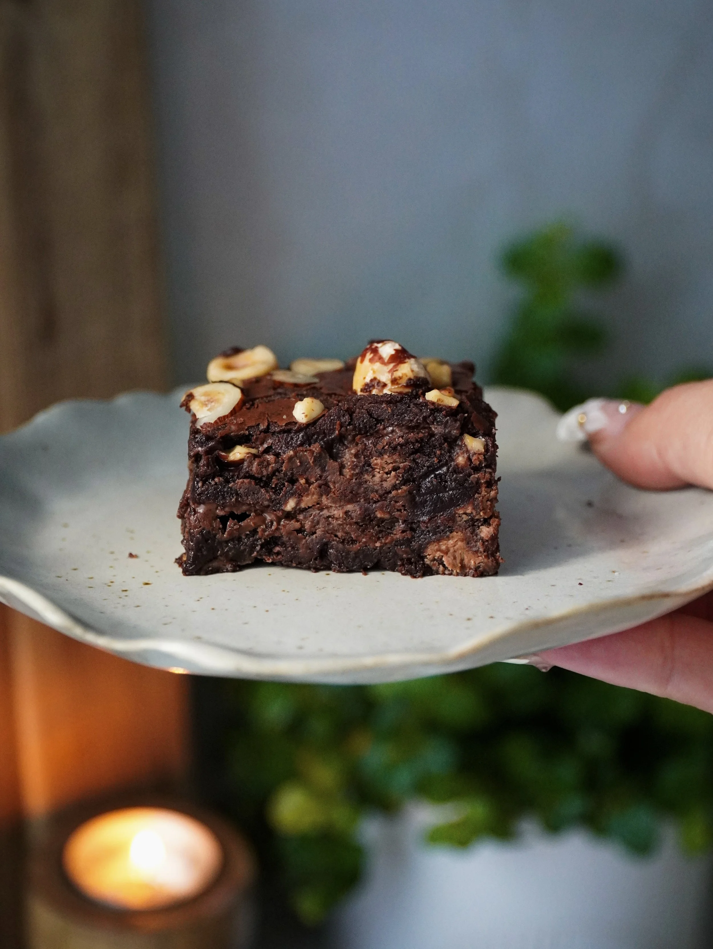 Nutella Hazelnut Brownies
