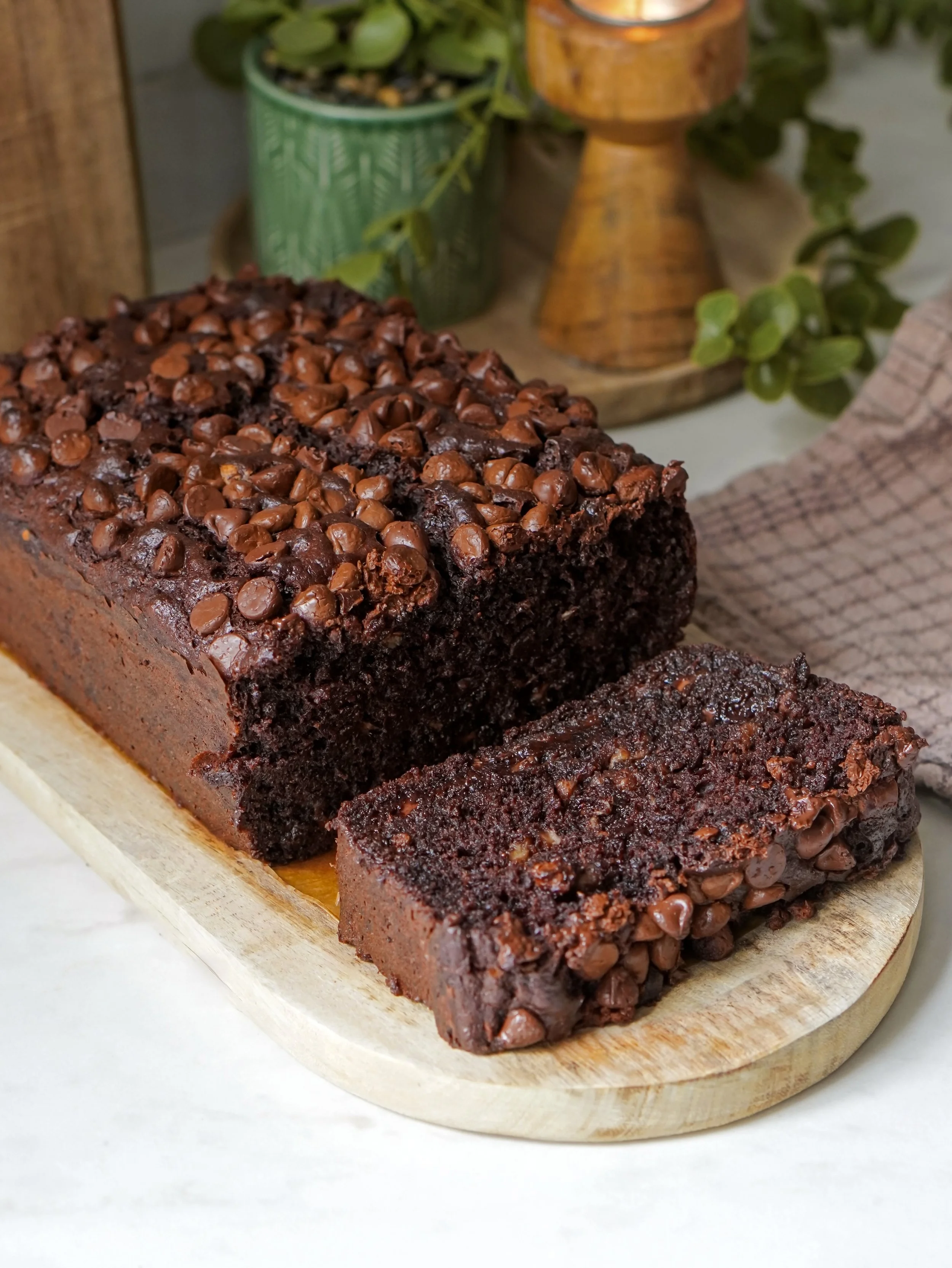 Double Chocolate Banana Bread